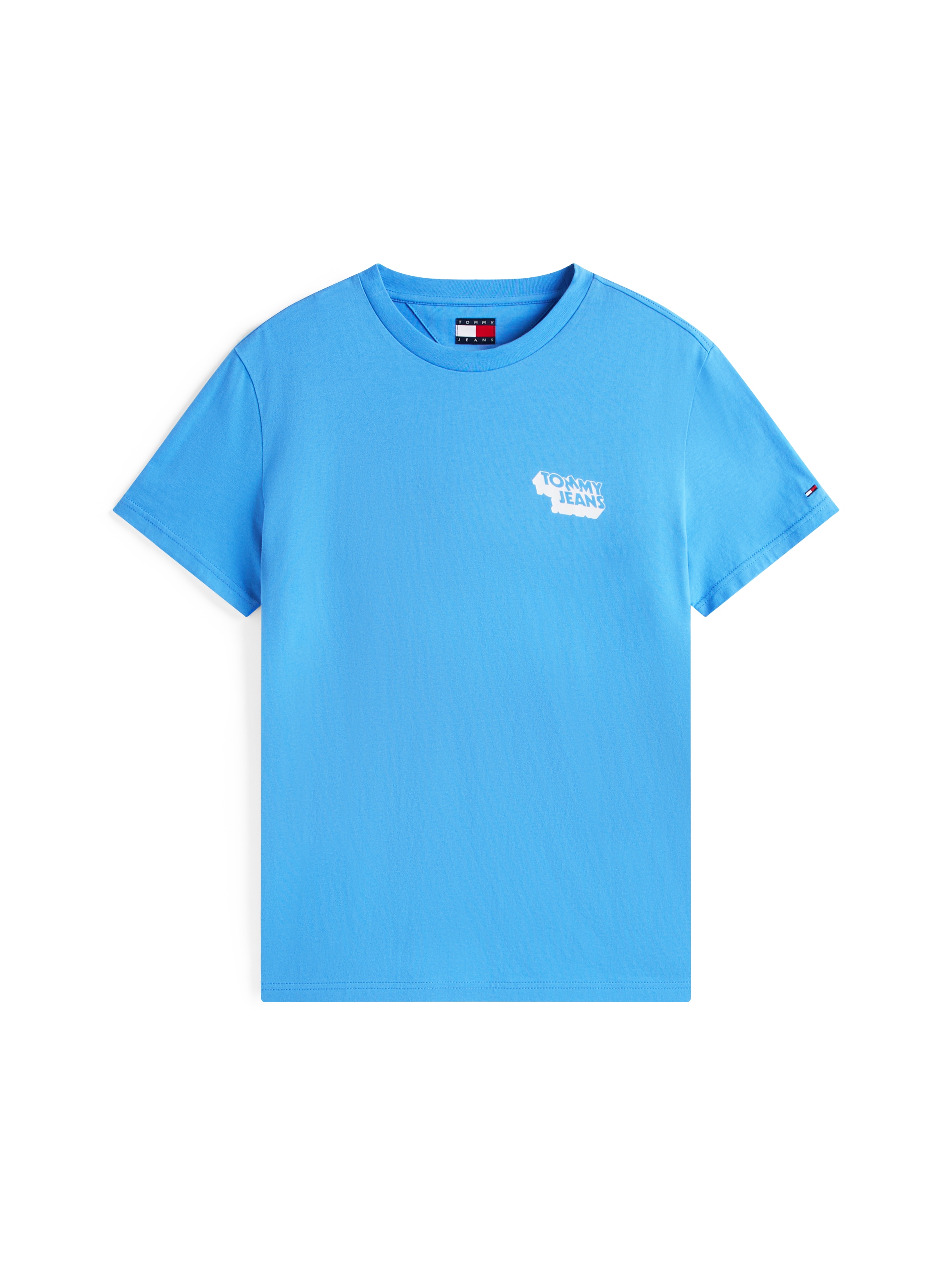Tommy Jeans T-Shirt »TJM SLIM STACK LOGO TEE EXT«, Mit Rundhalsausschnitt