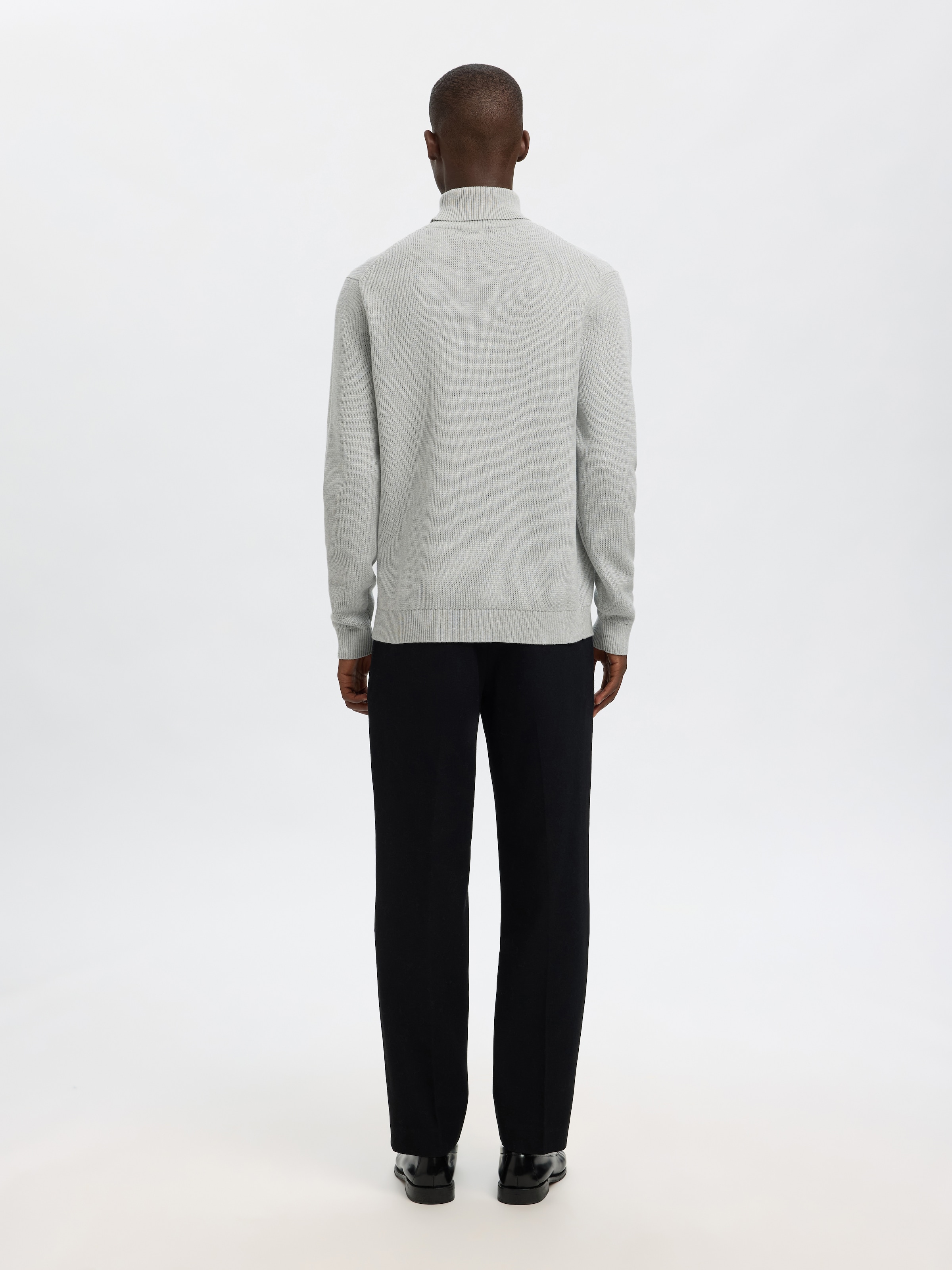 SELECTED HOMME Rollkragenpullover »SLHDANE LS KNIT STRUCTURE ROLL NECK NOOS«