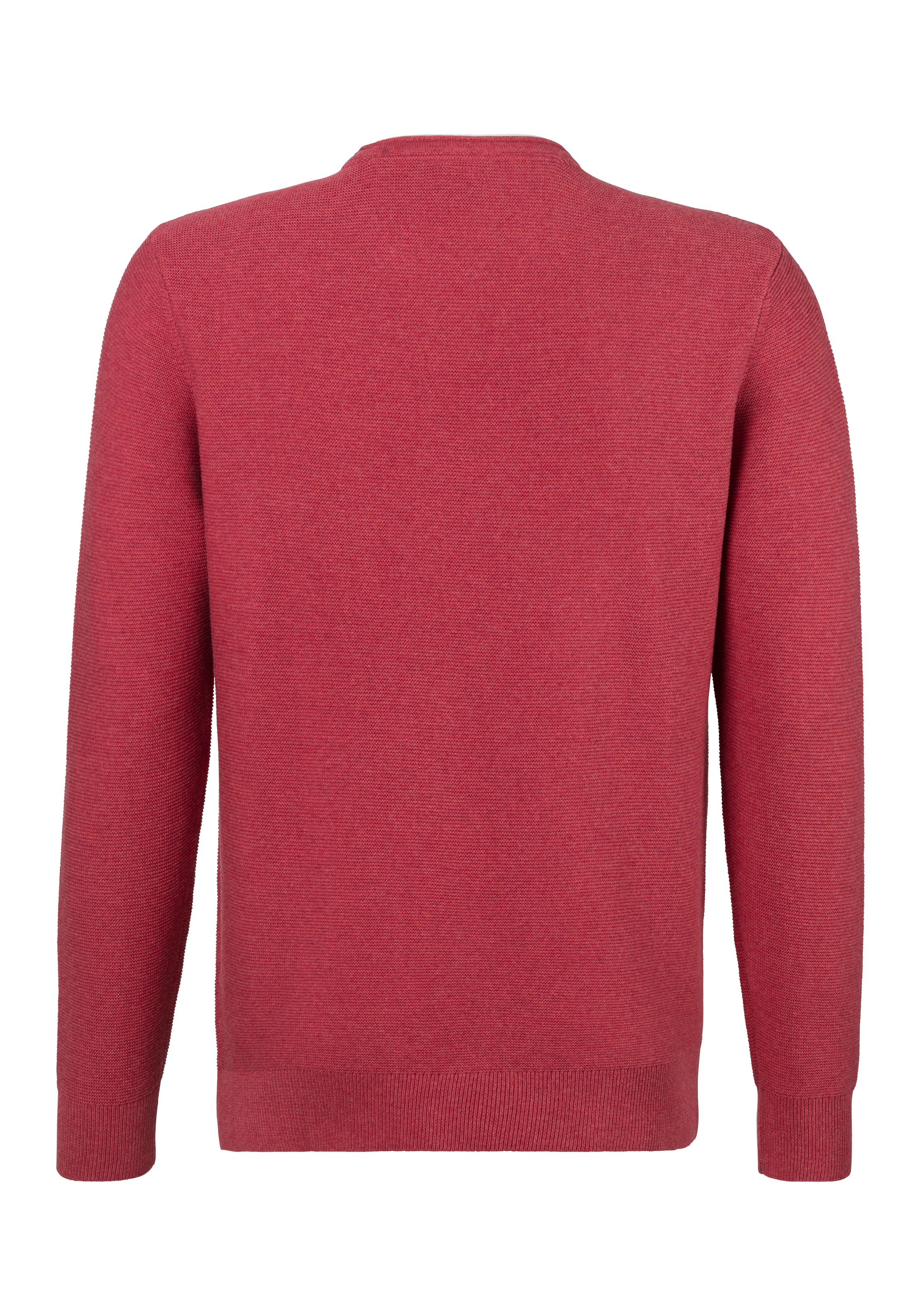 AUTHENTIC LE JOGGER Strickpullover, mit Double-Layer Optik, Pullover aus reiner Baumwolle