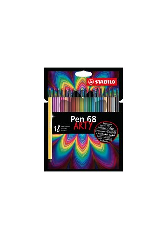 STABILO Faserstift »Pen68 ARTY 18 St«, Lichtbeständig kaufen