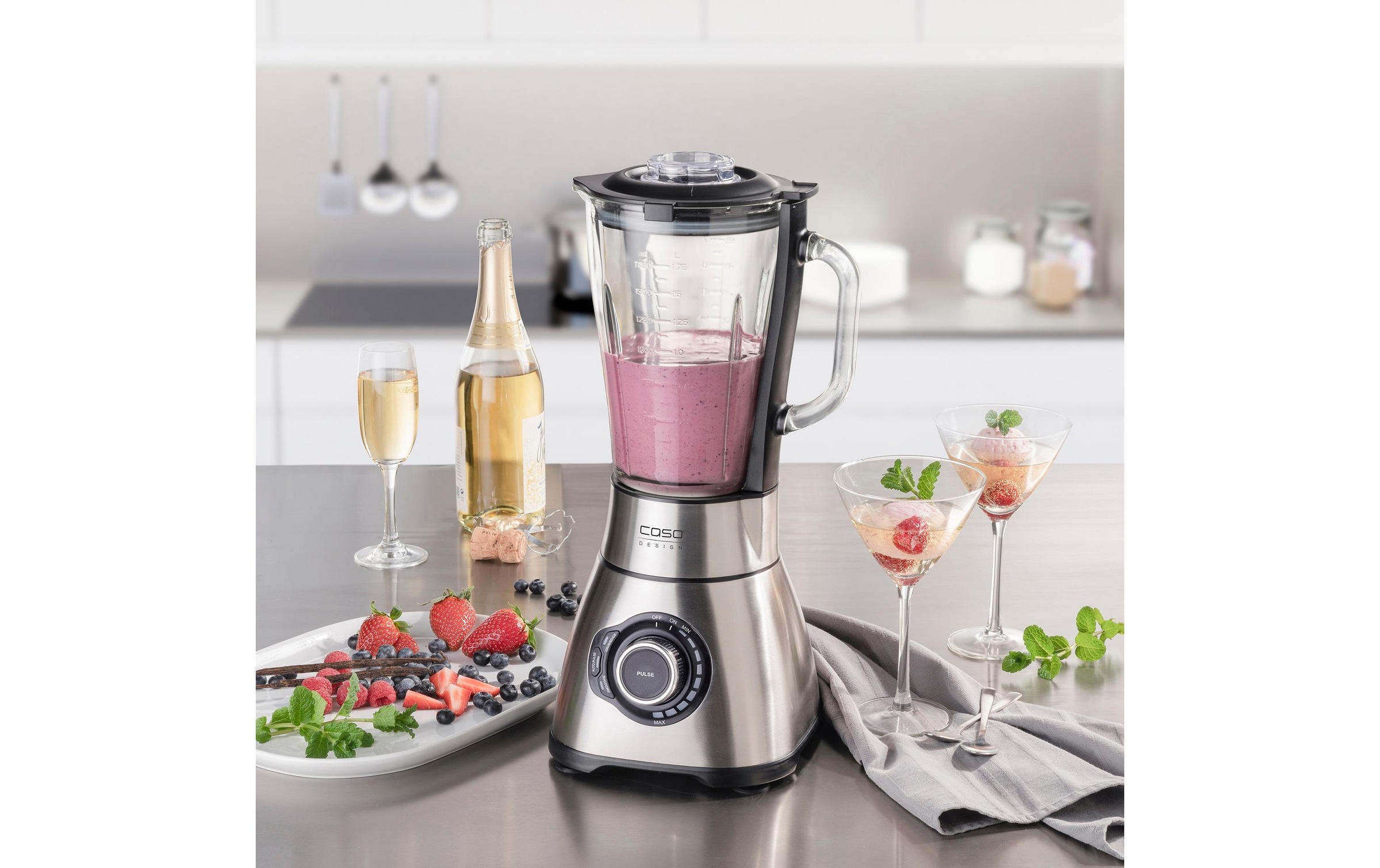 Caso Standmixer »B 1800 PowerBlender Set«, 1800 W