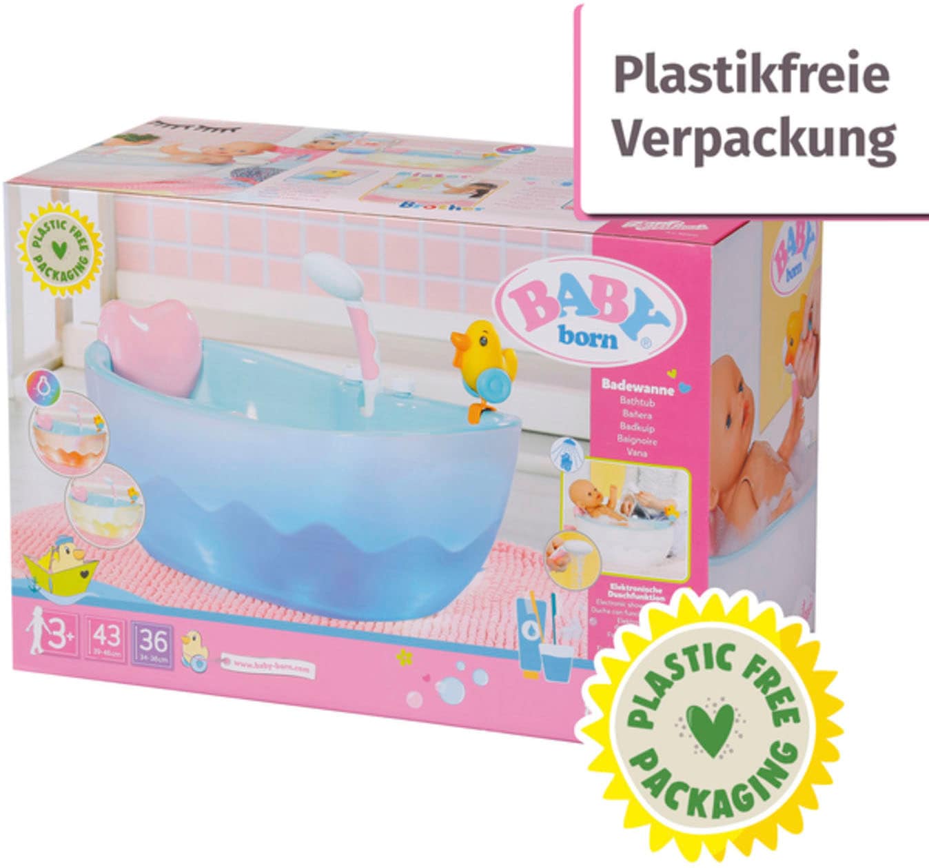 Baby Born Puppen Badewanne »Bath«, mit Licht- und Soundeffekten