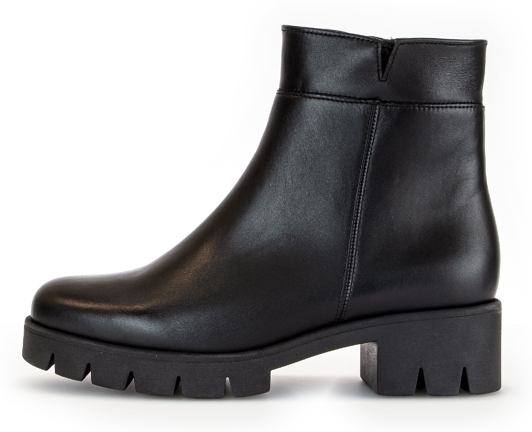 Gabor Stiefelette, Blockabsatz, Winterstiefel, Chunky-Boots mit Innenreissverschluss