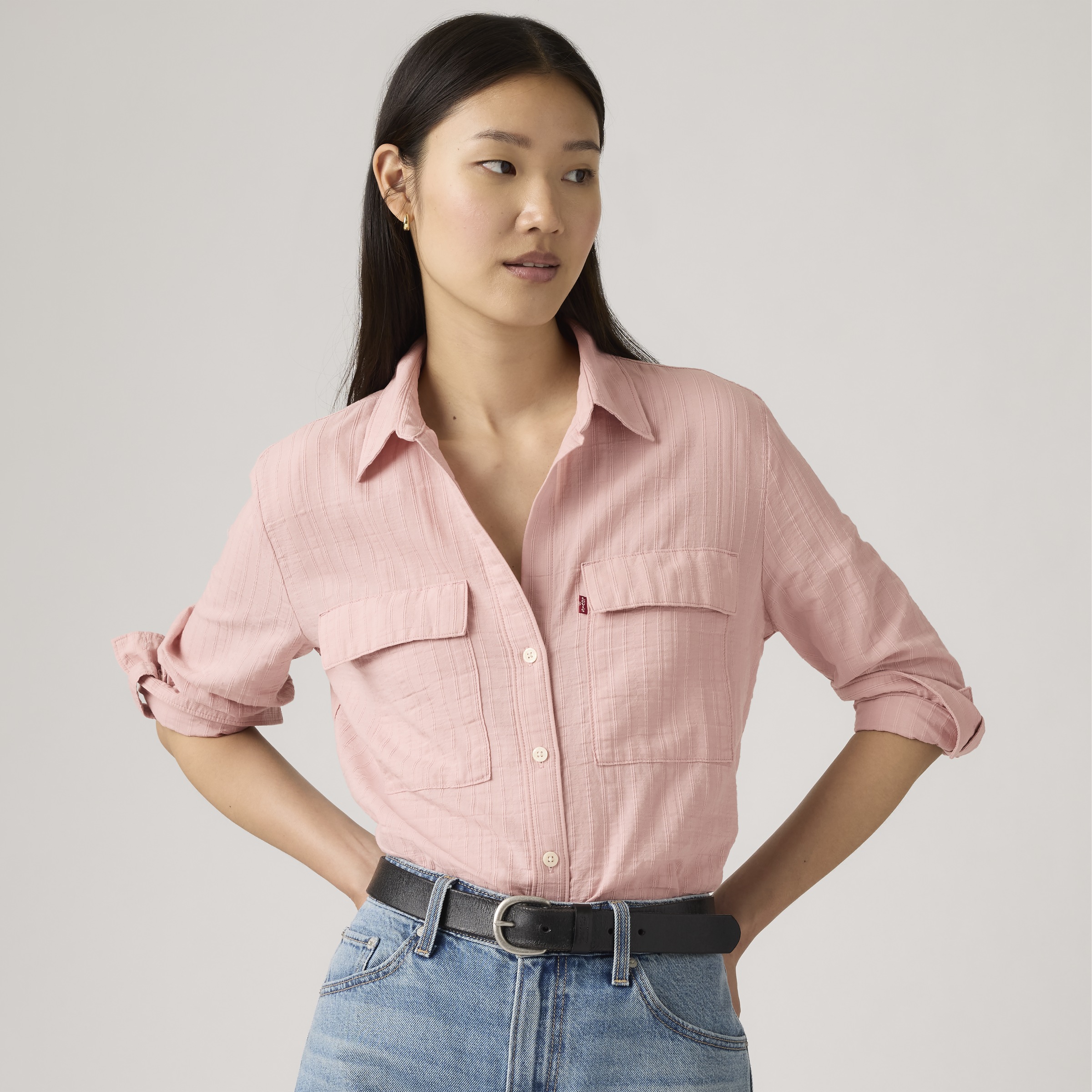 Levi's® Hemdbluse »DOREEN UTILITY SHIRT RE« in gewaschener Optik
