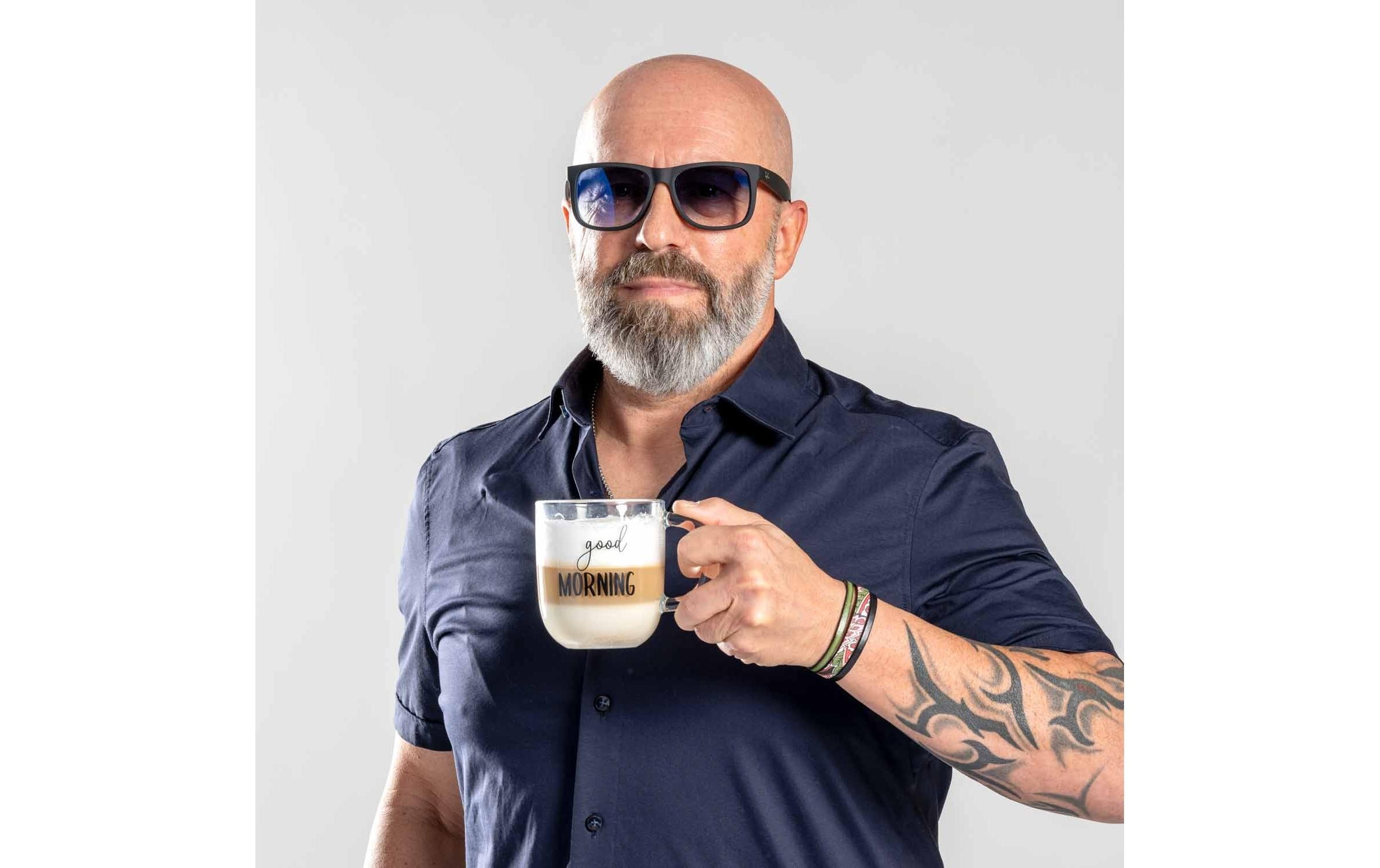 LEONARDO Tasse »Ufficio Good Morning 400 ml, 4 Stück«, (1 tlg.)