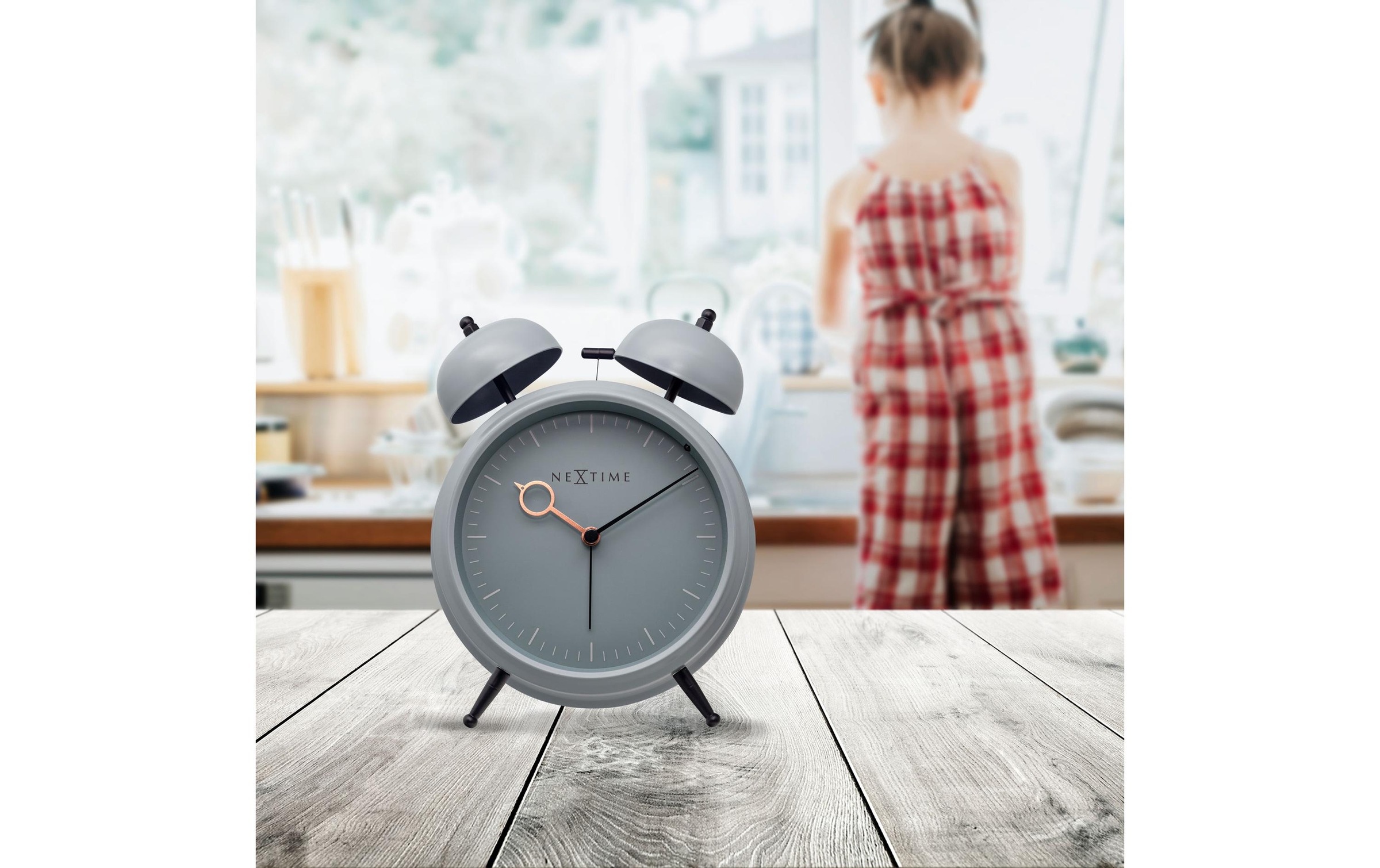 NEXTIME Wecker »Goldfarbenen Hour«