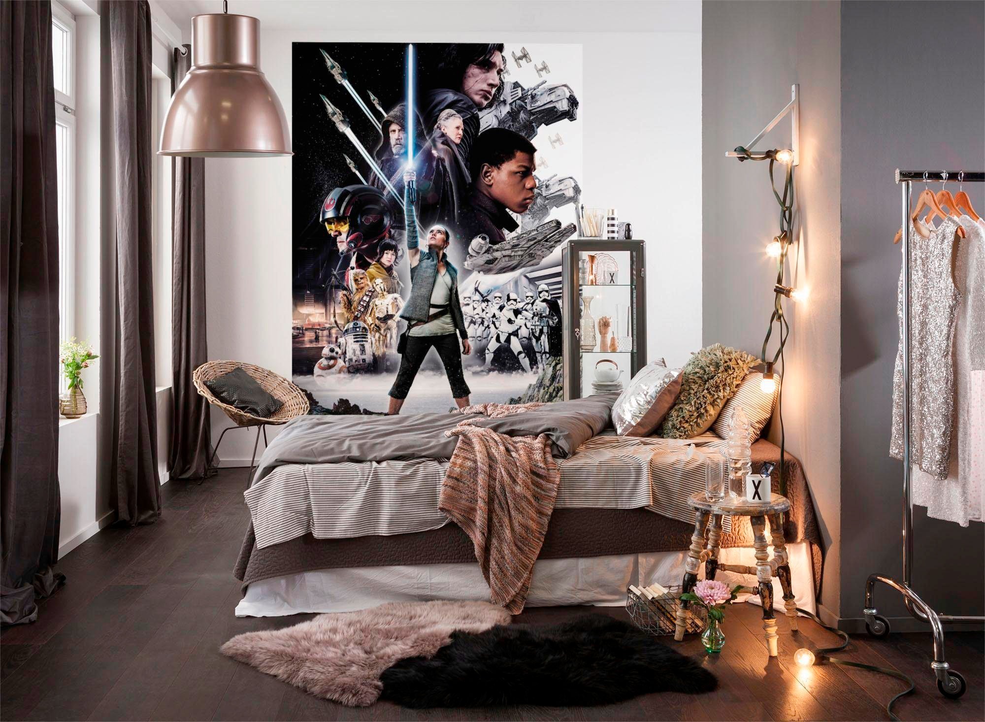 ✵ Komar Fototapete »Star Wars – Balance«, 184x254 cm (Breite x Höhe),  inklusive Kleister online bestellen | Jelmoli-Versand