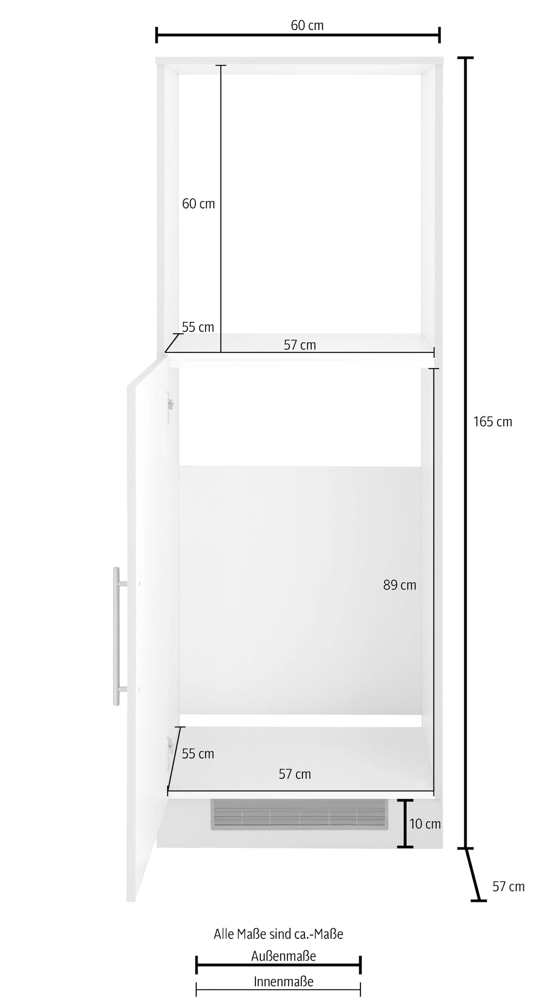 | Jelmoli-Versand breit wiho »Cali«, 60 cm online Küchen bestellen Backofen/Kühlumbauschrank