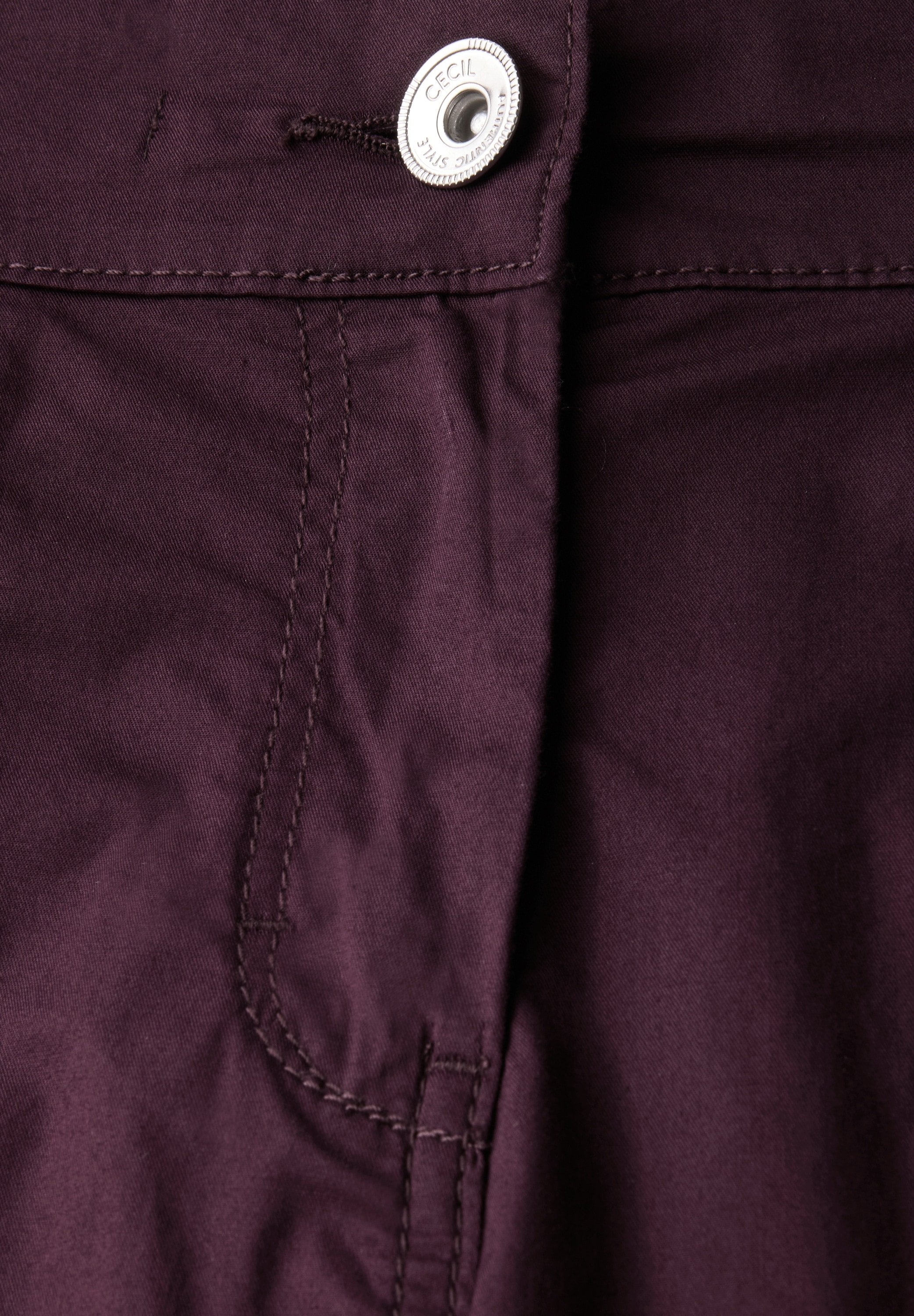 Cecil 3/4-Hose »Style NEW YORK«, mit Gummibund und Eingrifftaschen