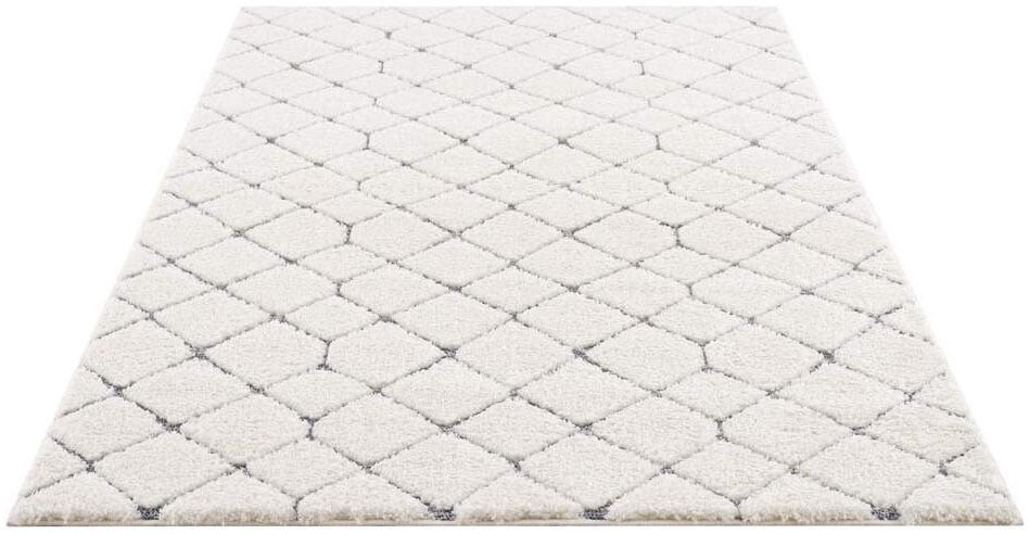 Carpet City Hochflor-Teppich 4499«, »Focus weich, Rauten-Optik, bestellen online Jelmoli-Versand besonders 3D-Effekt | rechteckig