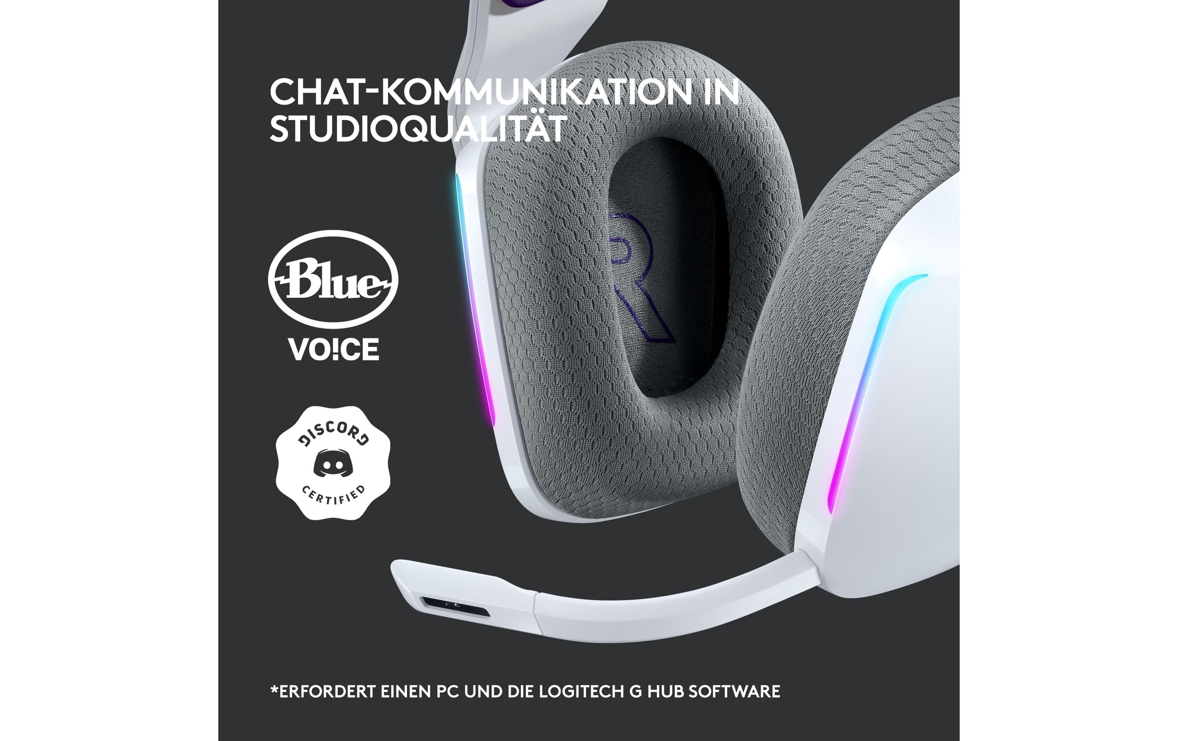 Logitech Gaming-Headset »G733 Lightspeed Gaming white«