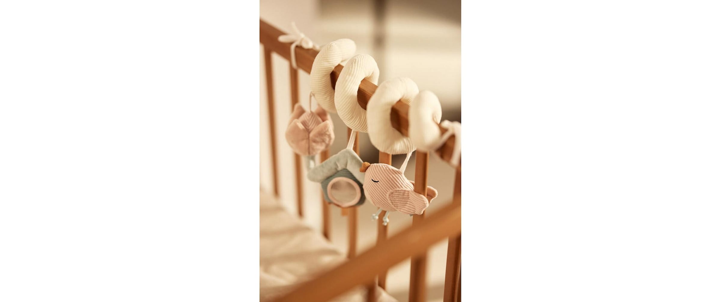 Jollein Kinderwagenkette »Aktivitäten-Spirale – Lovely Birds«