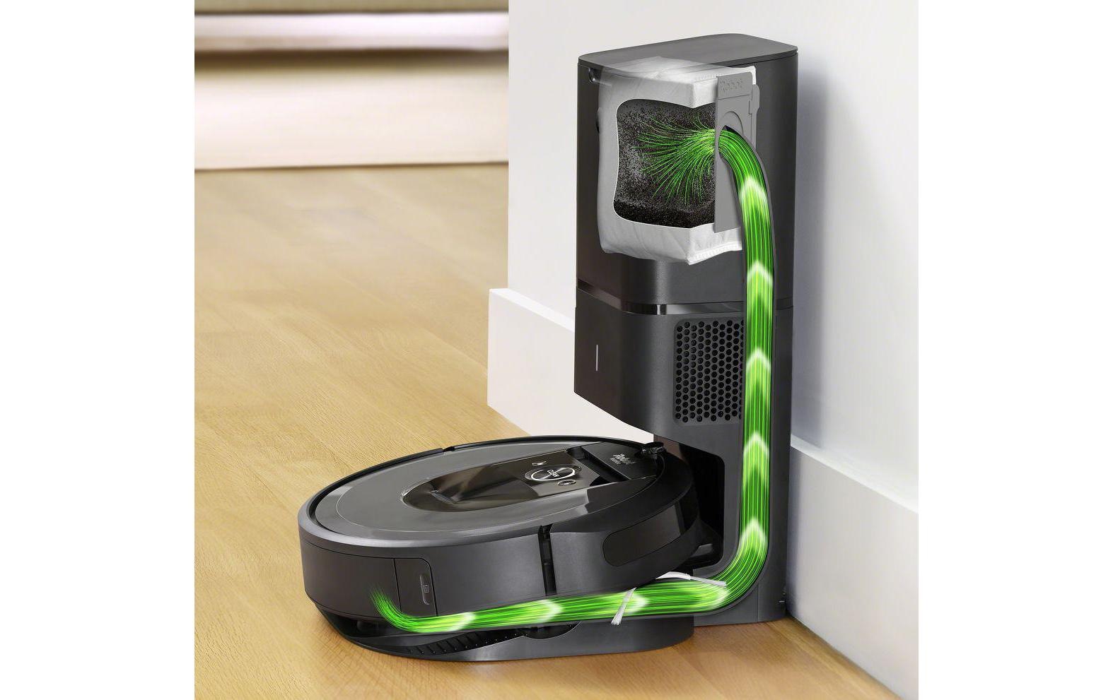 iRobot Saugroboter »Roomba i7+ (i7558) & Wischroboter Braava Jet m6«
