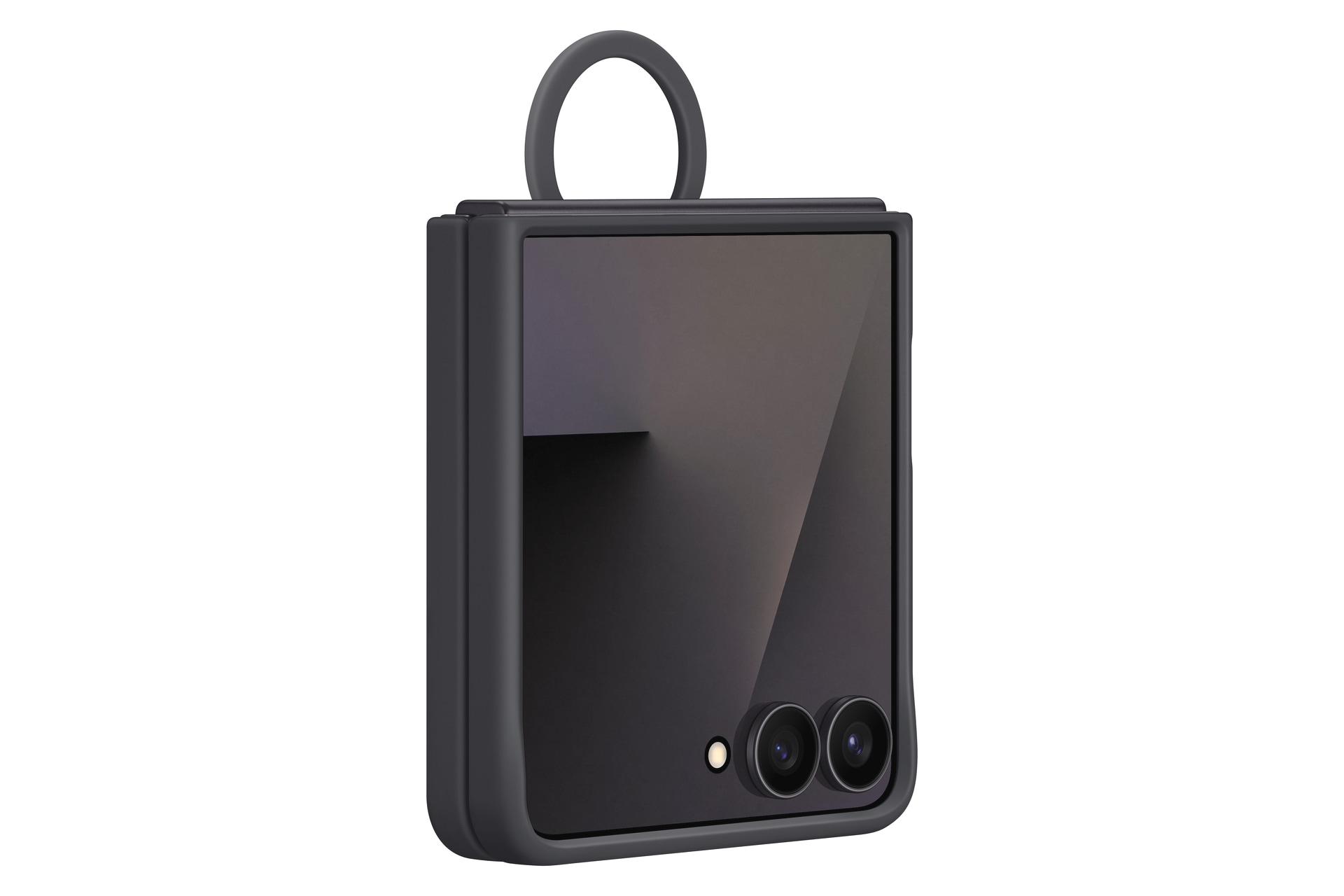 Samsung Handyhülle »Ring Case (Silicone) für Samsung Galaxy Z Flip7«, Samsung Galaxy Z Flip7, Backcover, Schutzhülle, Handyschutzhülle, Case, Schutzcase, stossfest