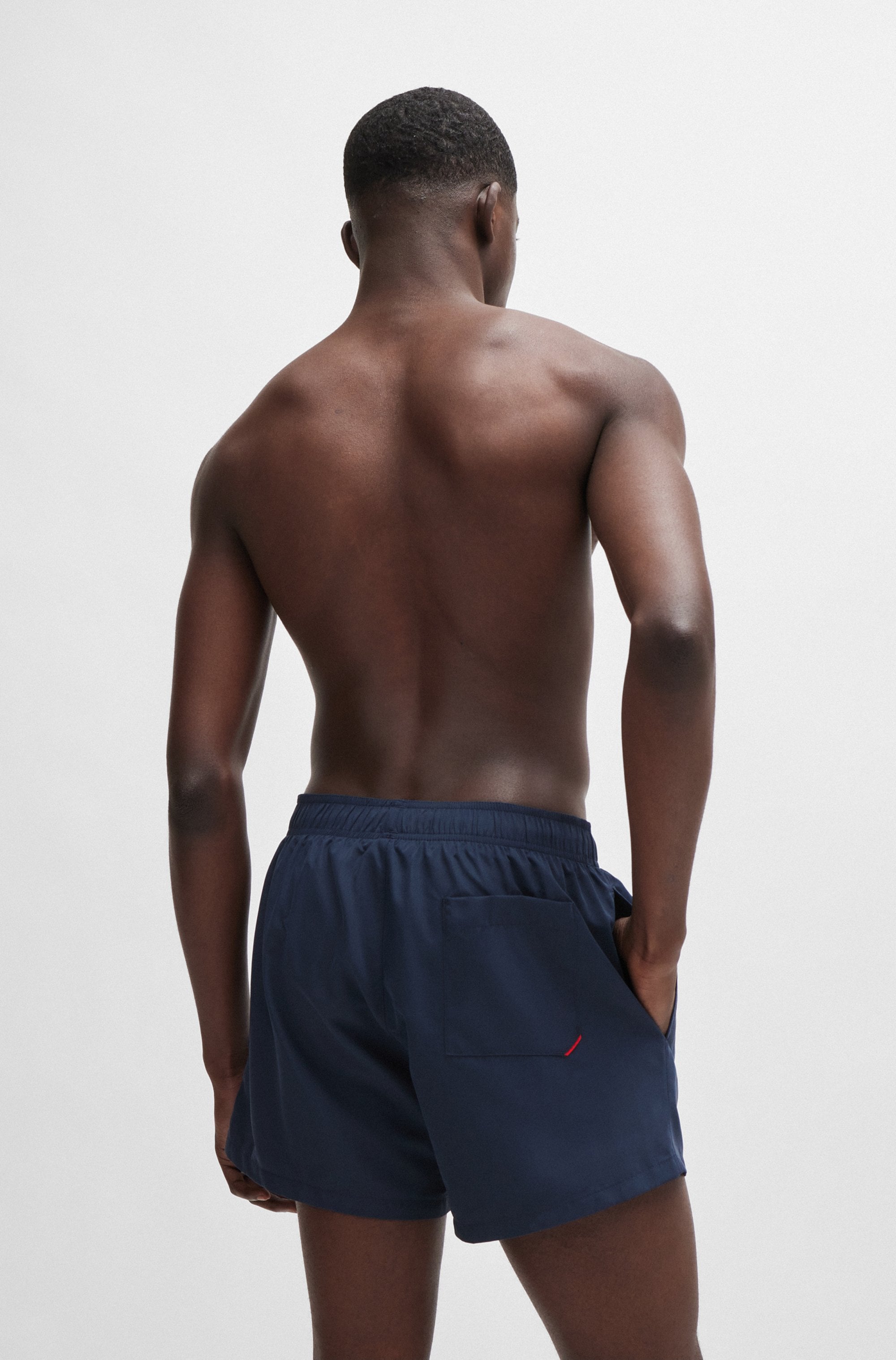 HUGO Underwear Badeshorts »ABAS«, seitlich mit grossem HUGO Logo-Print