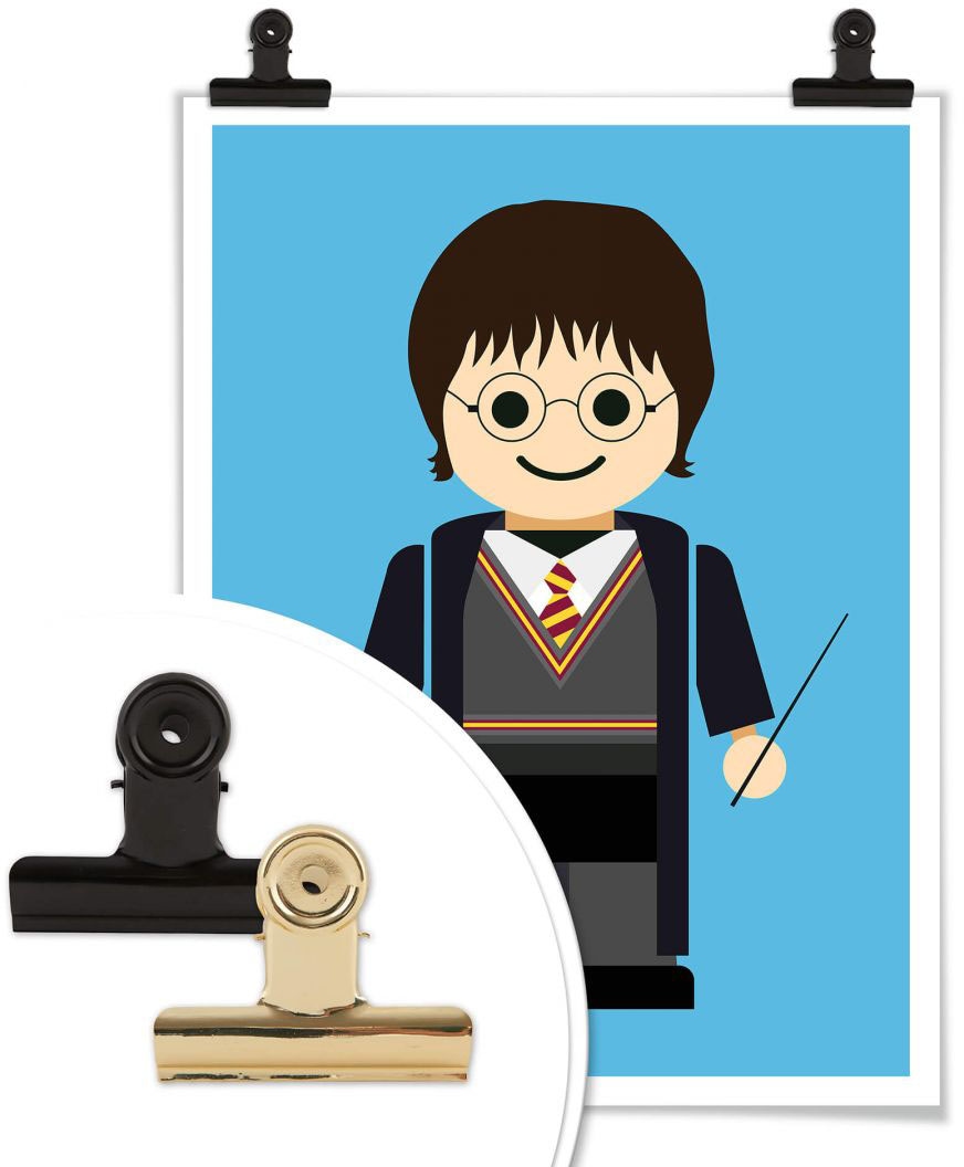 Wall-Art Poster »Playmobil Harry Potter St.), shoppen Kinder, Wandbild, Poster, Wandposter | (1 online Jelmoli-Versand Bild, Spielzeug«