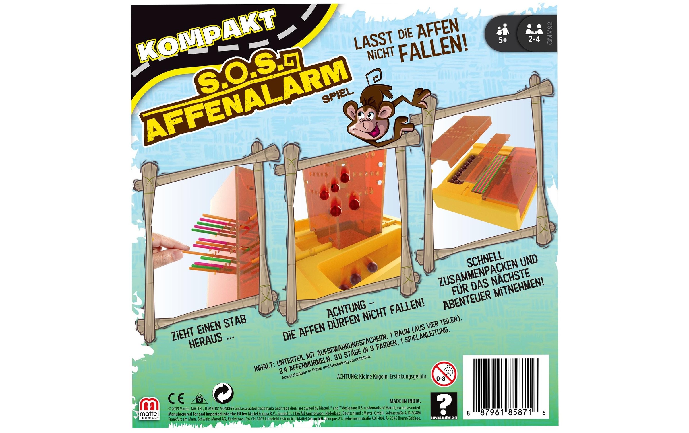 Mattel games Spiel »S.O.S. Affenalarm«