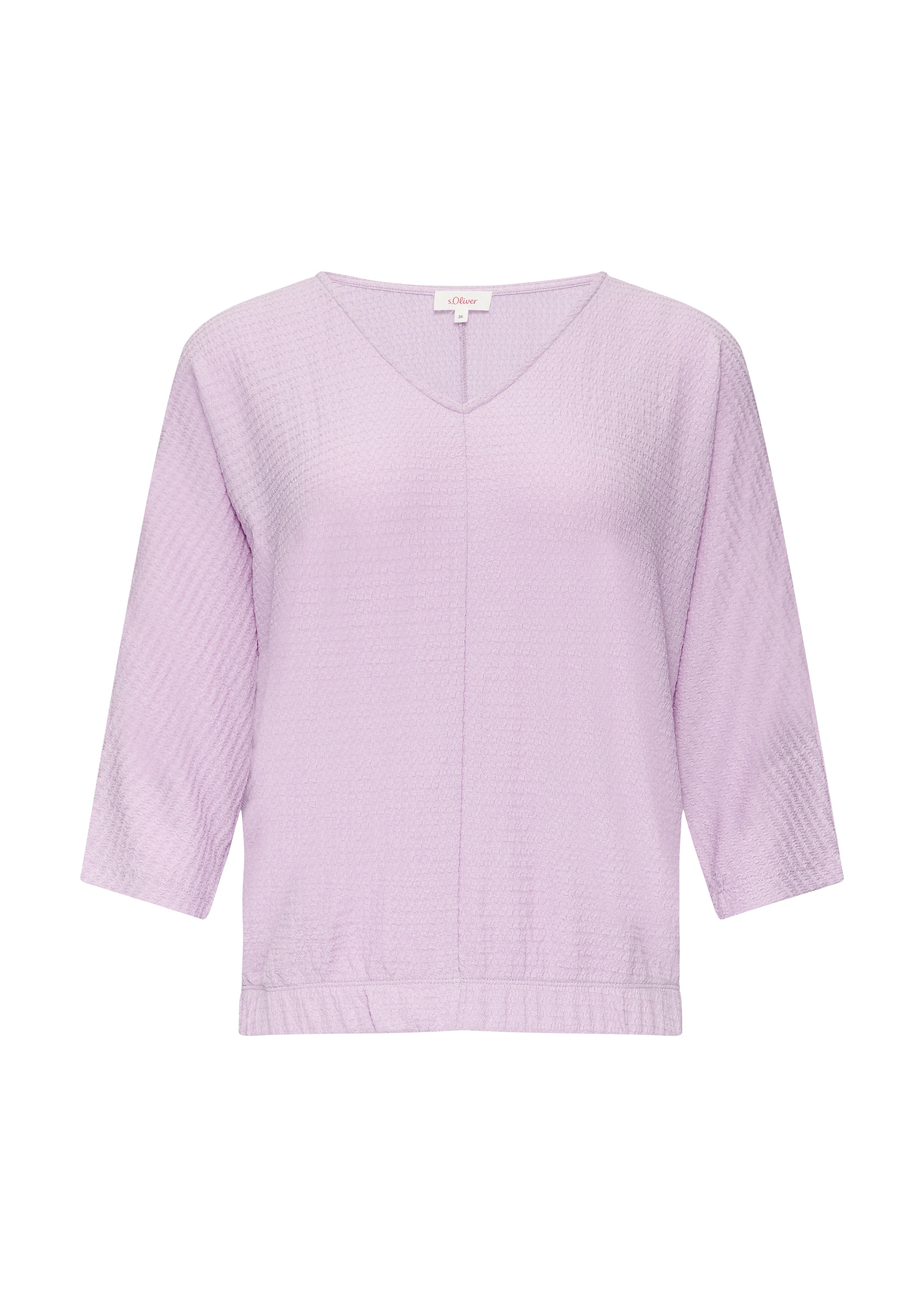 s.Oliver 3/4-Arm-Shirt, mit Struktur