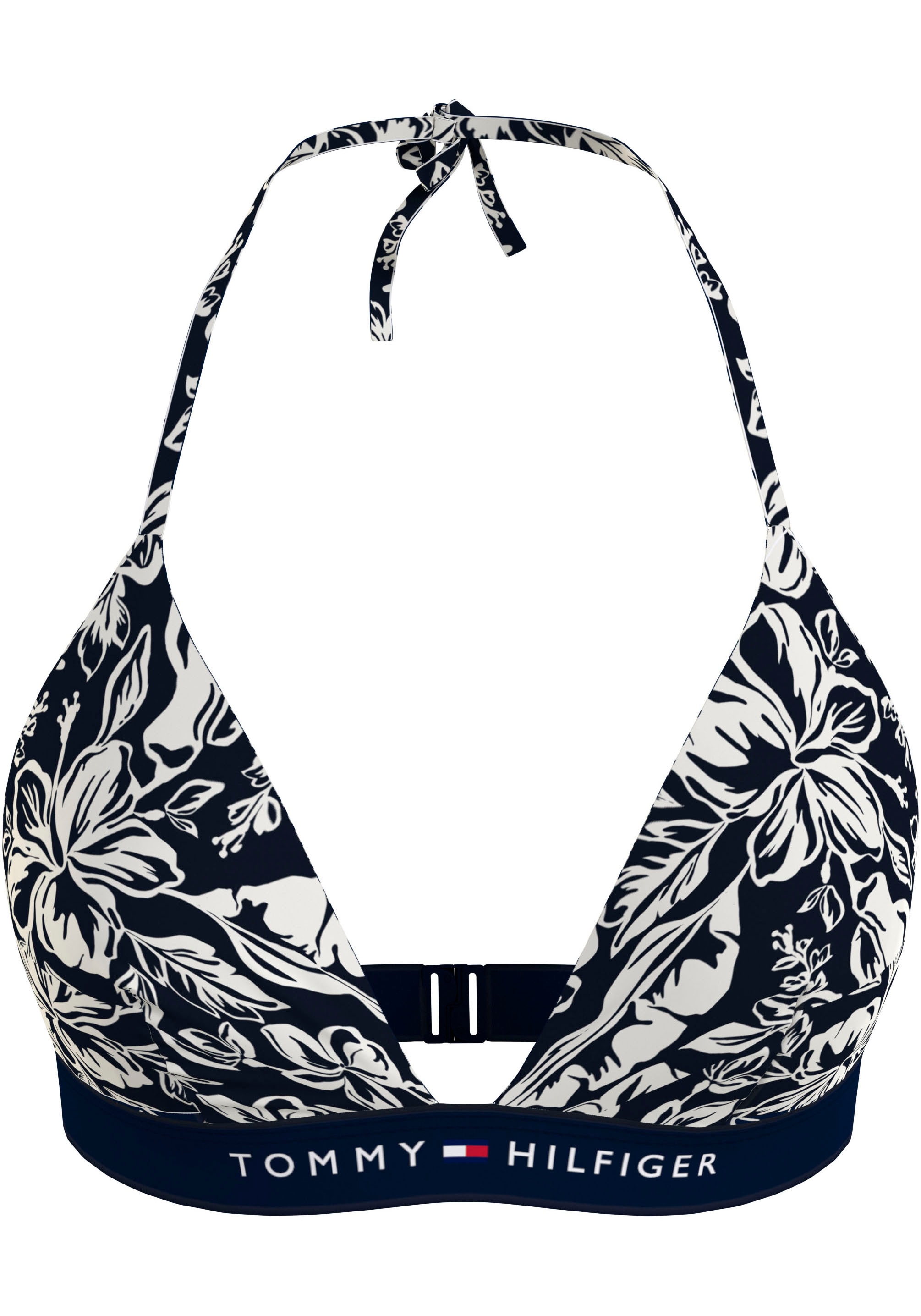 Tommy Hilfiger Swimwear Triangel-Bikini-Top »TRIANGLE FIXED FOAM PRINT«, mit Blumenmuster