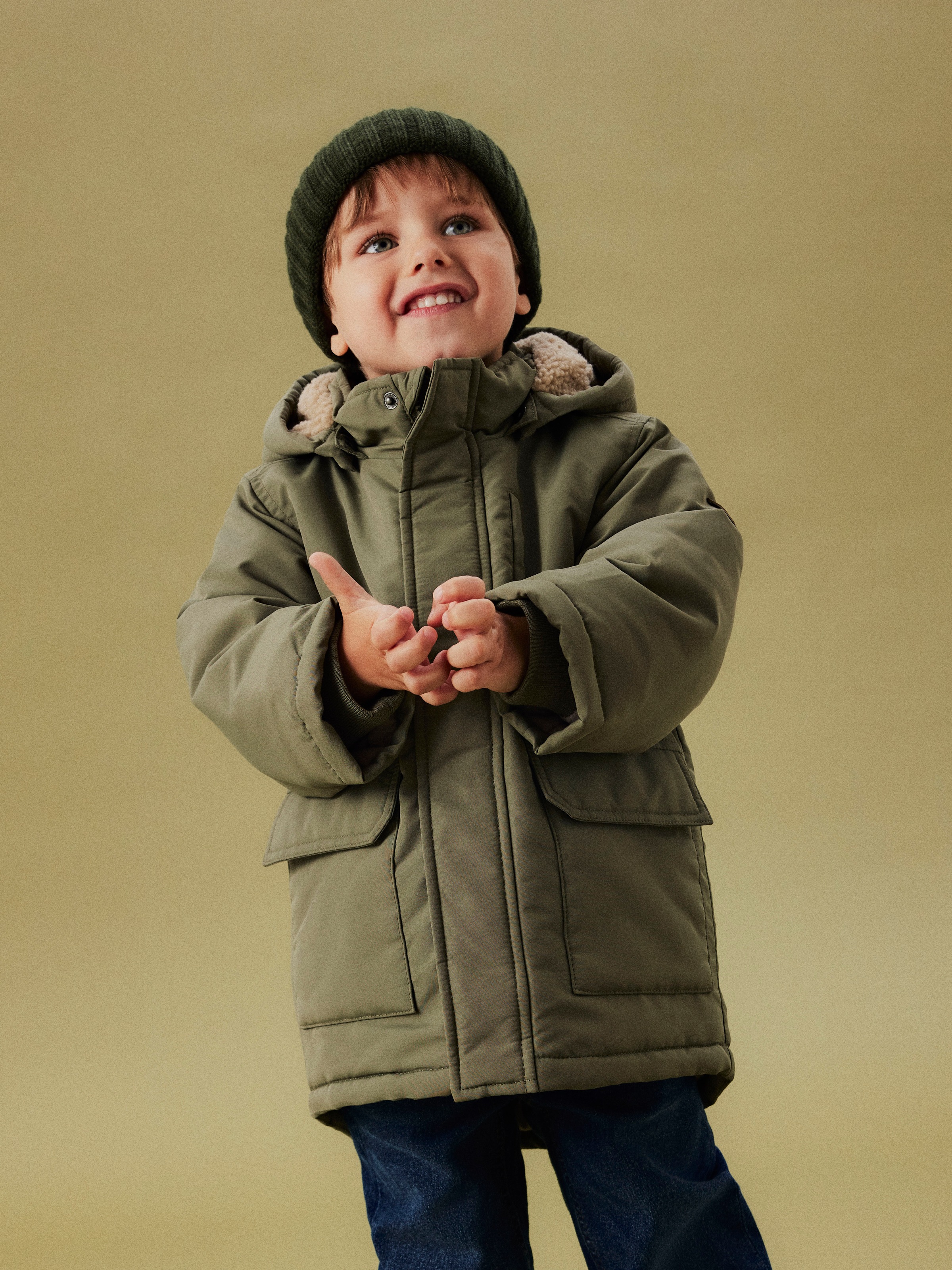 Name It Parka »NMMMARLOW PARKA JACKET PB« mit Kapuze