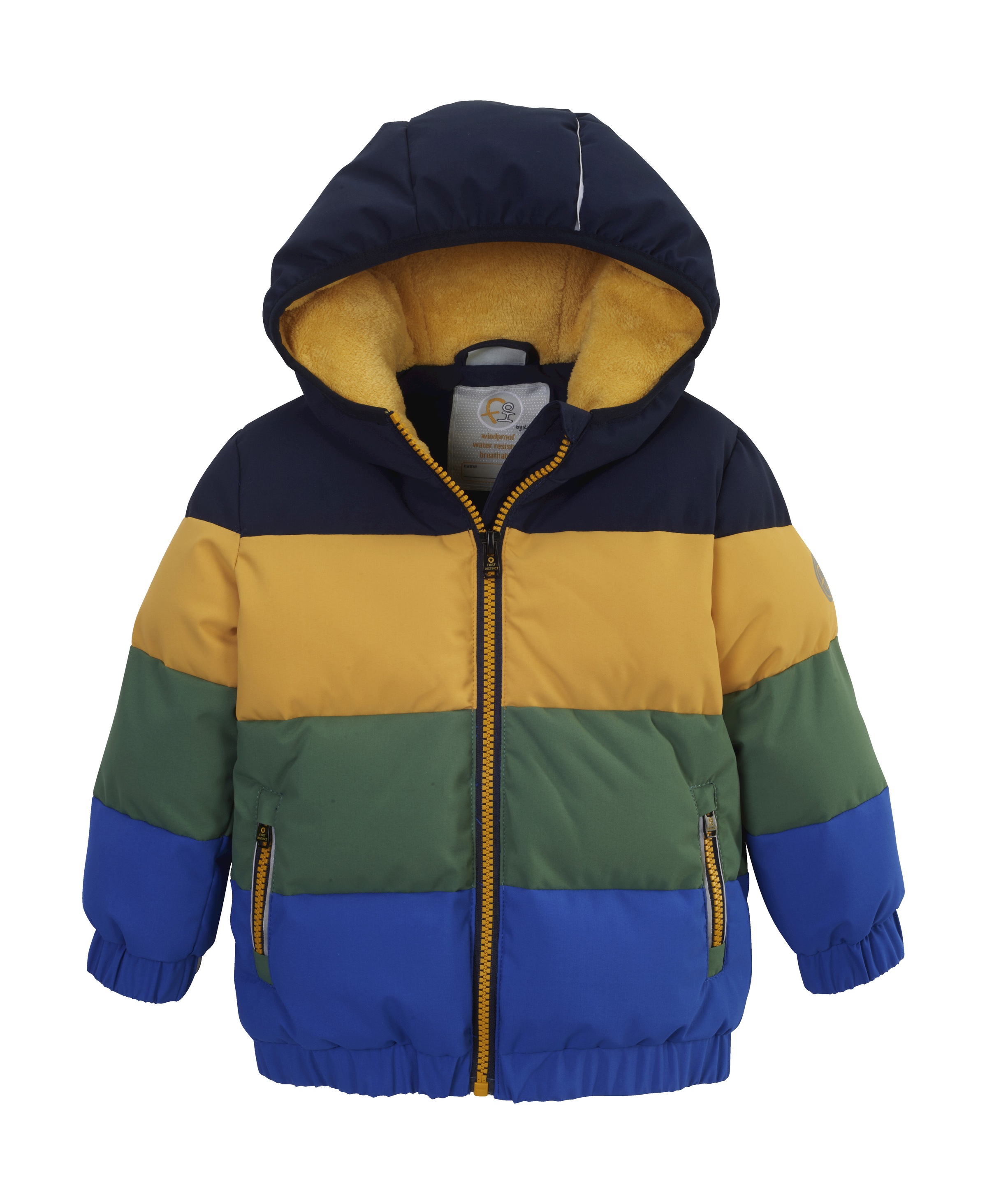 first instinct by killtec Steppjacke »FIOW 30 MNS QLTD JCKT« Gefütterte Winterjacke, wasserabweisend, atmungsaktiv, Colourblock