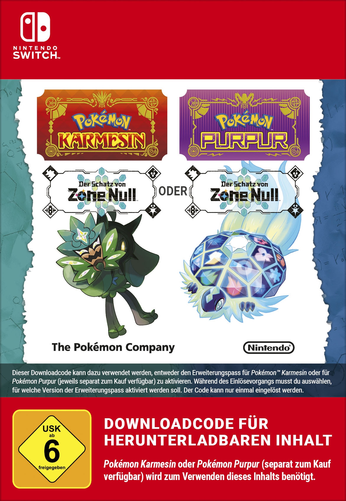 OLED + Nintendo DLC«, Null Pokemon von Jelmoli-Online entdecken OLED-Modell »Switch Schatz Zone Switch im Spielekonsole Purpur ❤ Shop Der +
