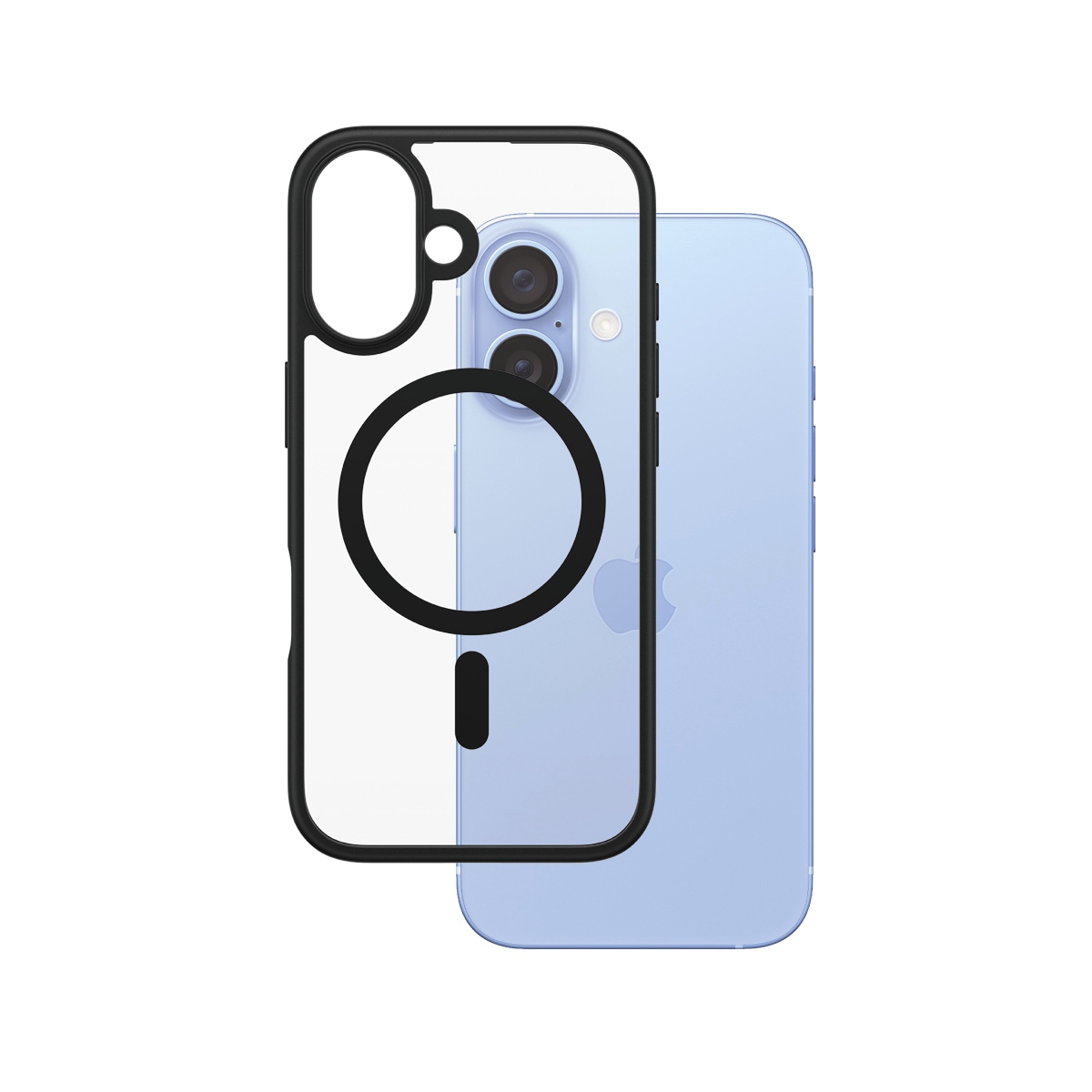 CARE by PanzerGlass Handyhülle »HardCase mit MagSafe für Apple iPhone 16«, Backcover, Schutzhülle, Handyschutzhülle, Case, Schutzcase, stossfest