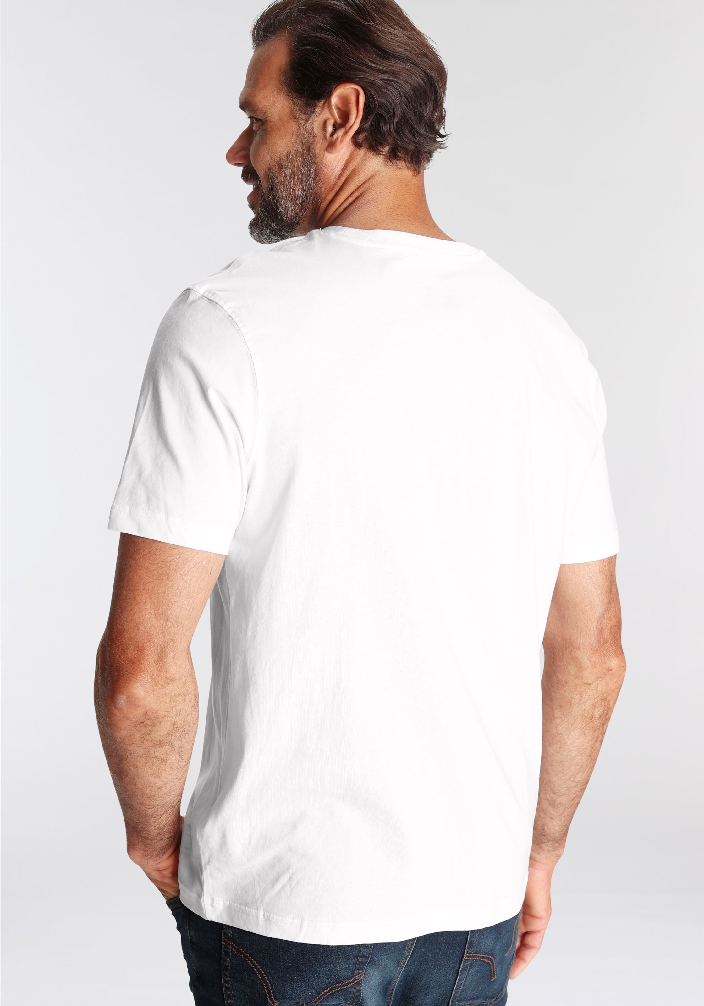 Man's World T-Shirt, perfekt als Unterzieh- T-shirt