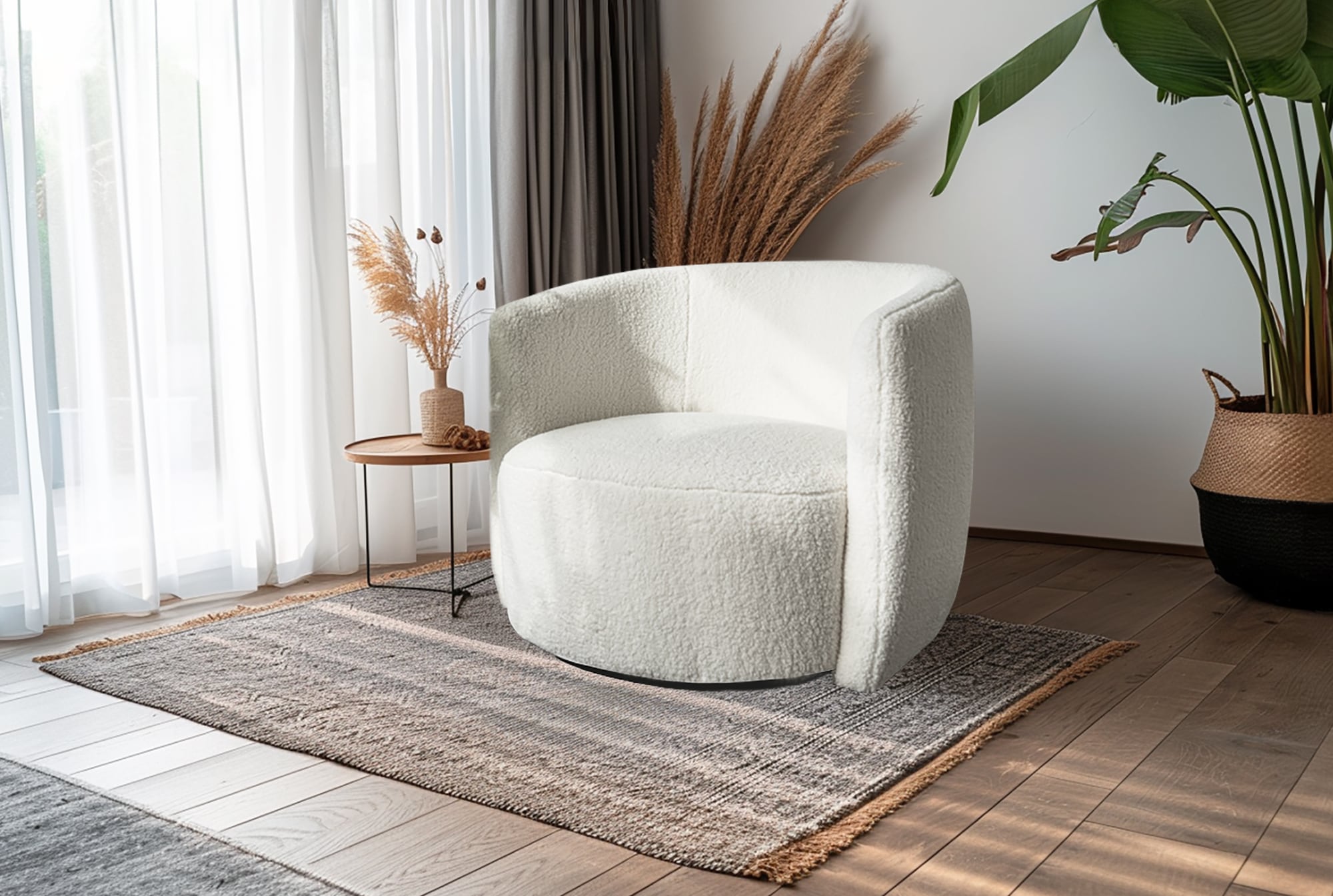 Kayoom Drehsessel »Sessel Drehsessel Aveiro 125, TOPSELLER!«, (Sessel, Drehsessel, Teddy-Sessel)
