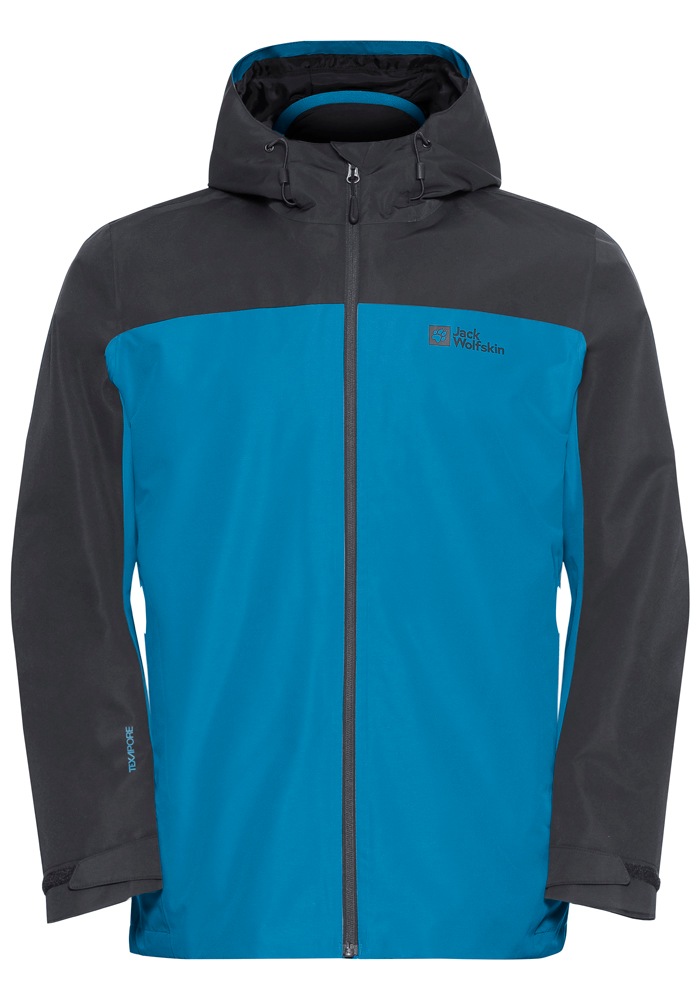 Jack Wolfskin 3-in-1-Funktionsjacke »MOONRISE 3IN1 JKT W«, mit Kapuze, 3in1, atmungsaktiv, Übergangsjacke