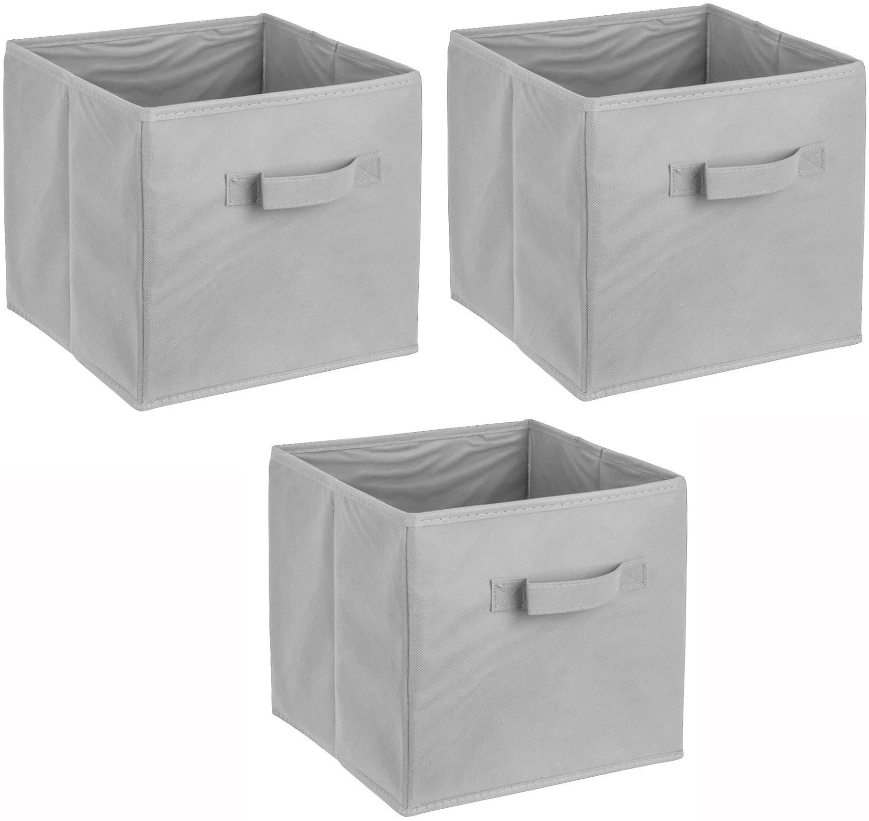 ADOB Aufbewahrungsbox »Faltboxen«, (Set, 3 St.), Inklusive Haltegriff