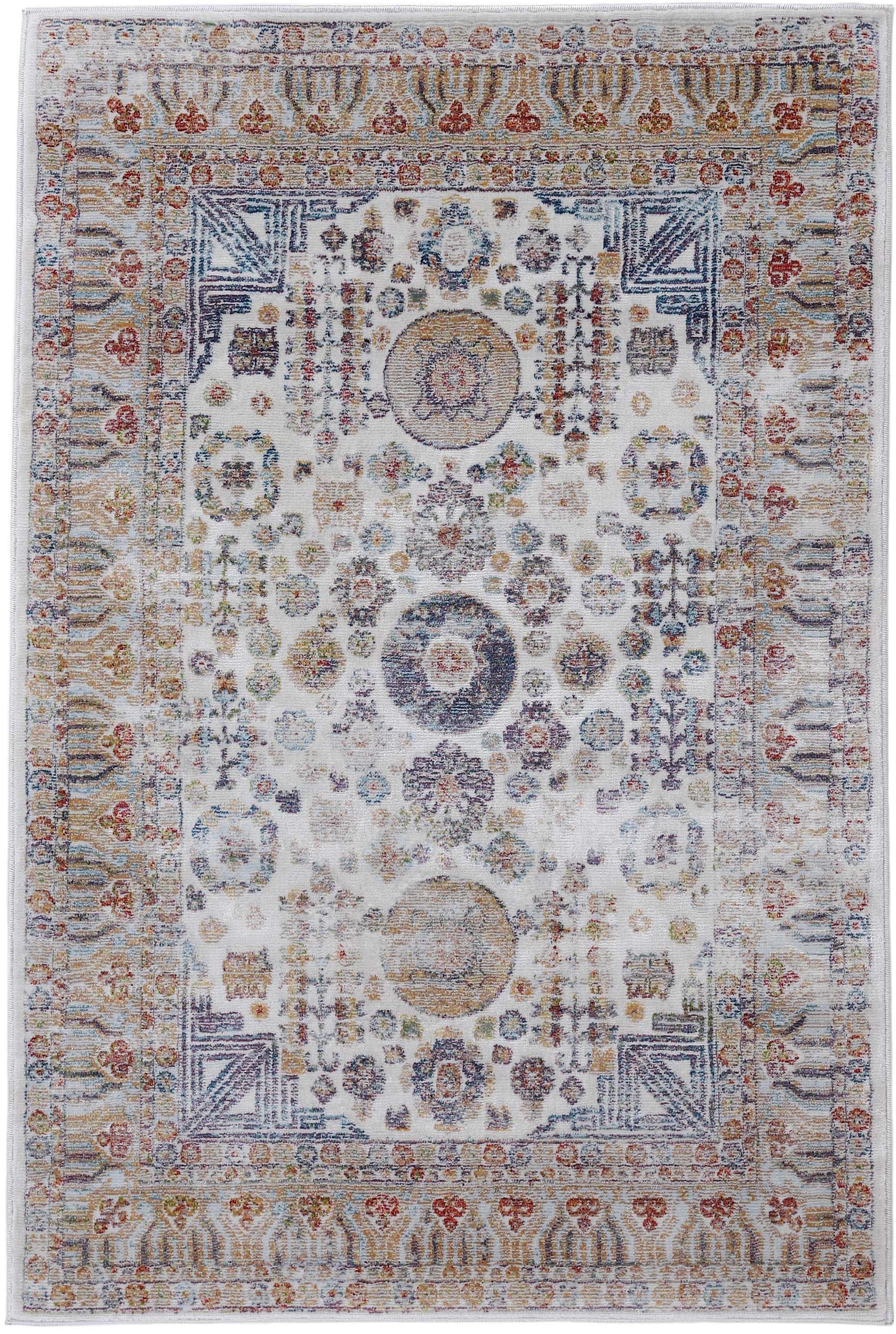 carpetfine Teppich »Vintage Heaven_2« rechteckig 8 mm Höhe Orient Vintage Look, Wohnzimmer