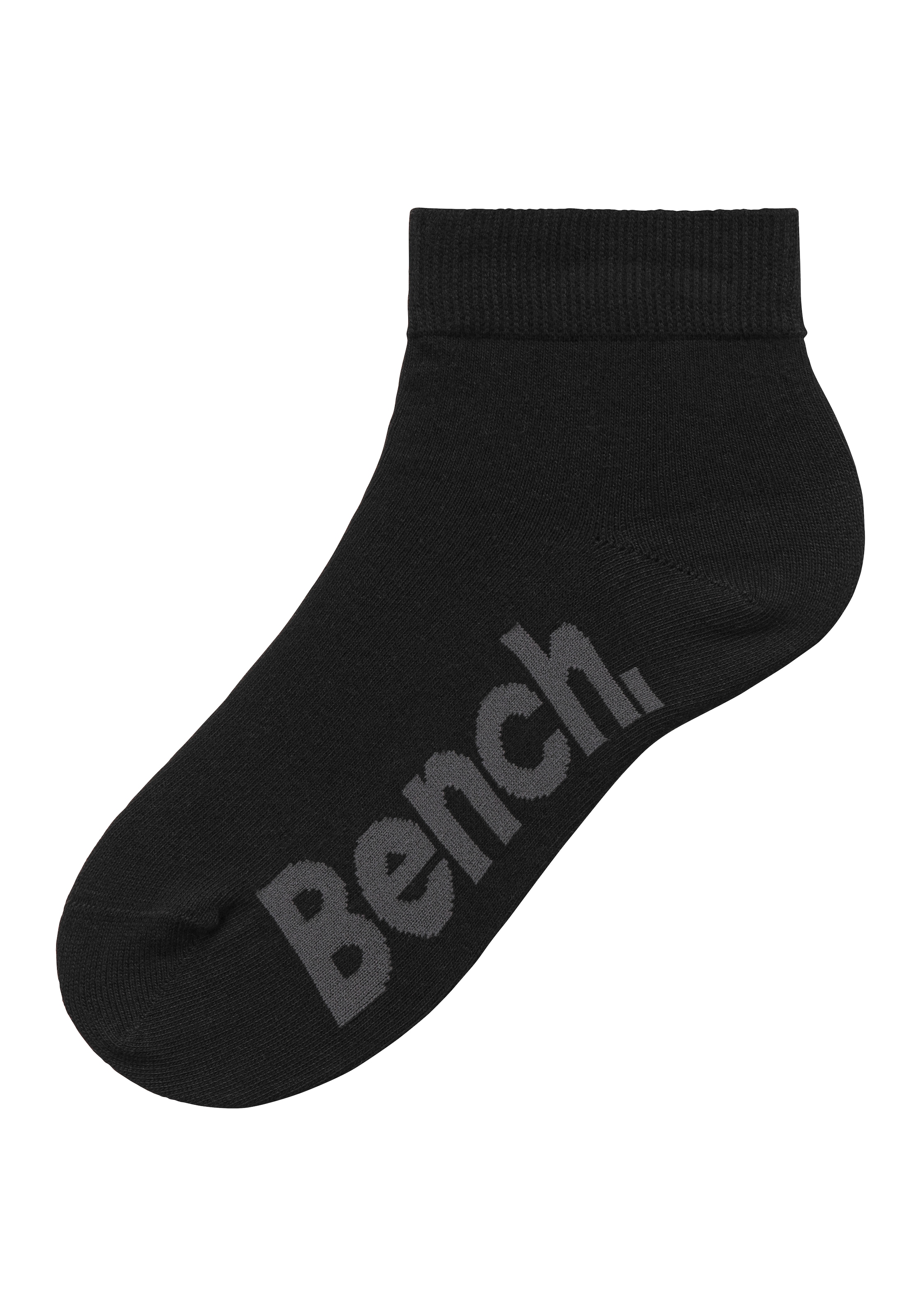Bench. Kurzsocken, (Federtasche, 7 Paar), in ansprechendem Mäppchen mit Reissverschluss