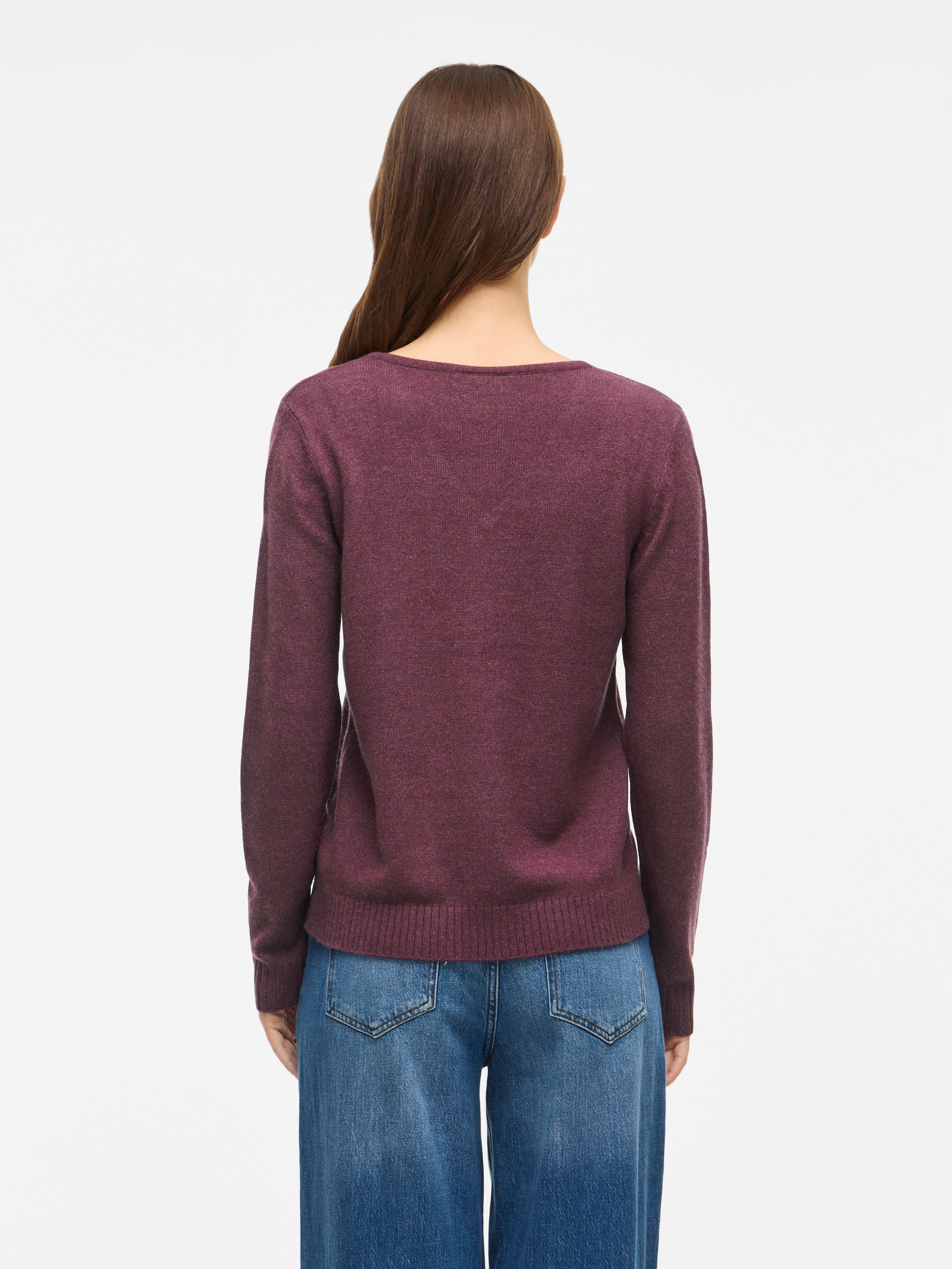 Vila V-Ausschnitt-Pullover »VIRIL V-NECK L/S KNIT TOP - NOOS«