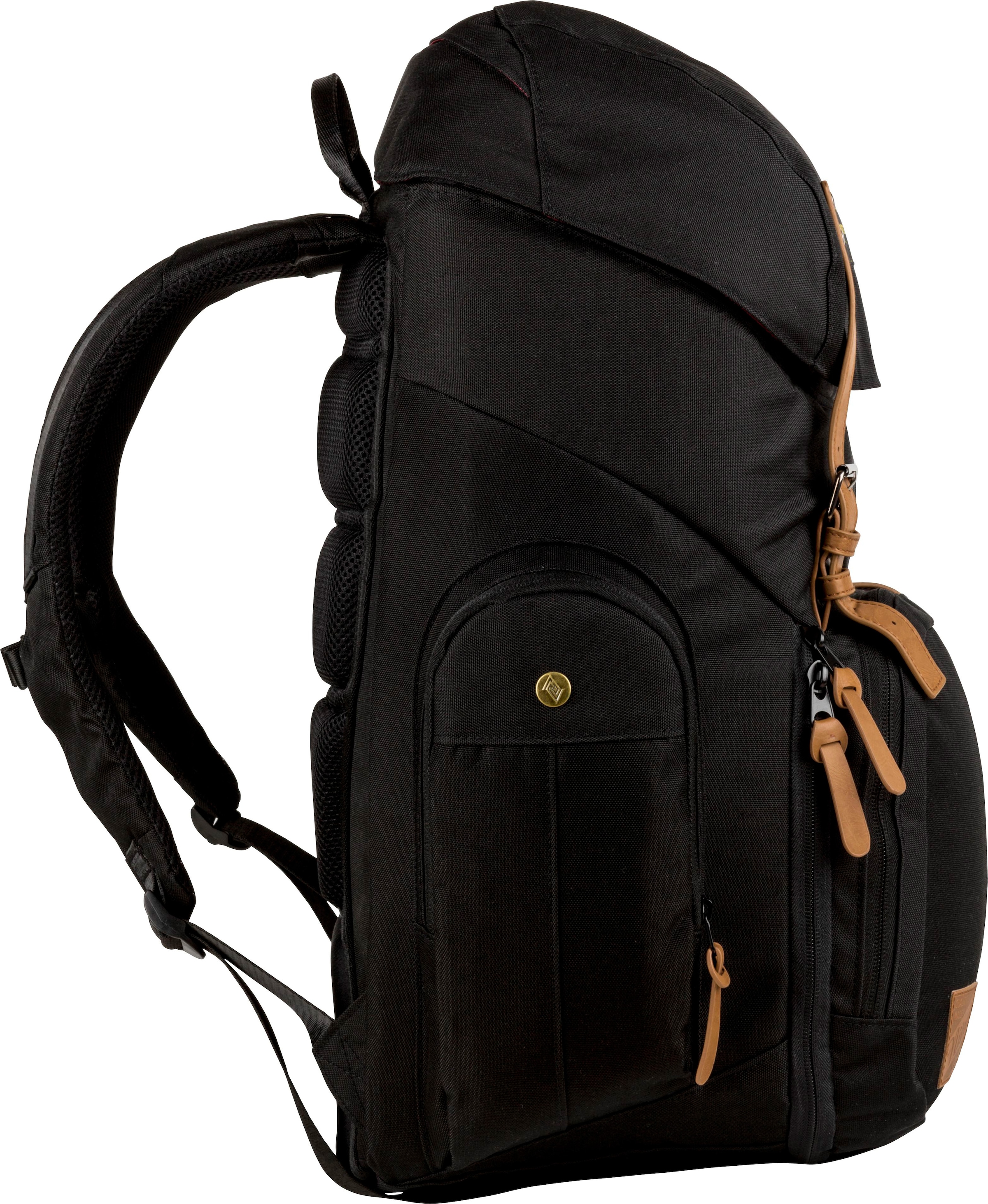 NITRO Laptoprucksack »Weekender«, Reiserucksack mit Laptopfach, Schulrucksack, Wanderrucksack