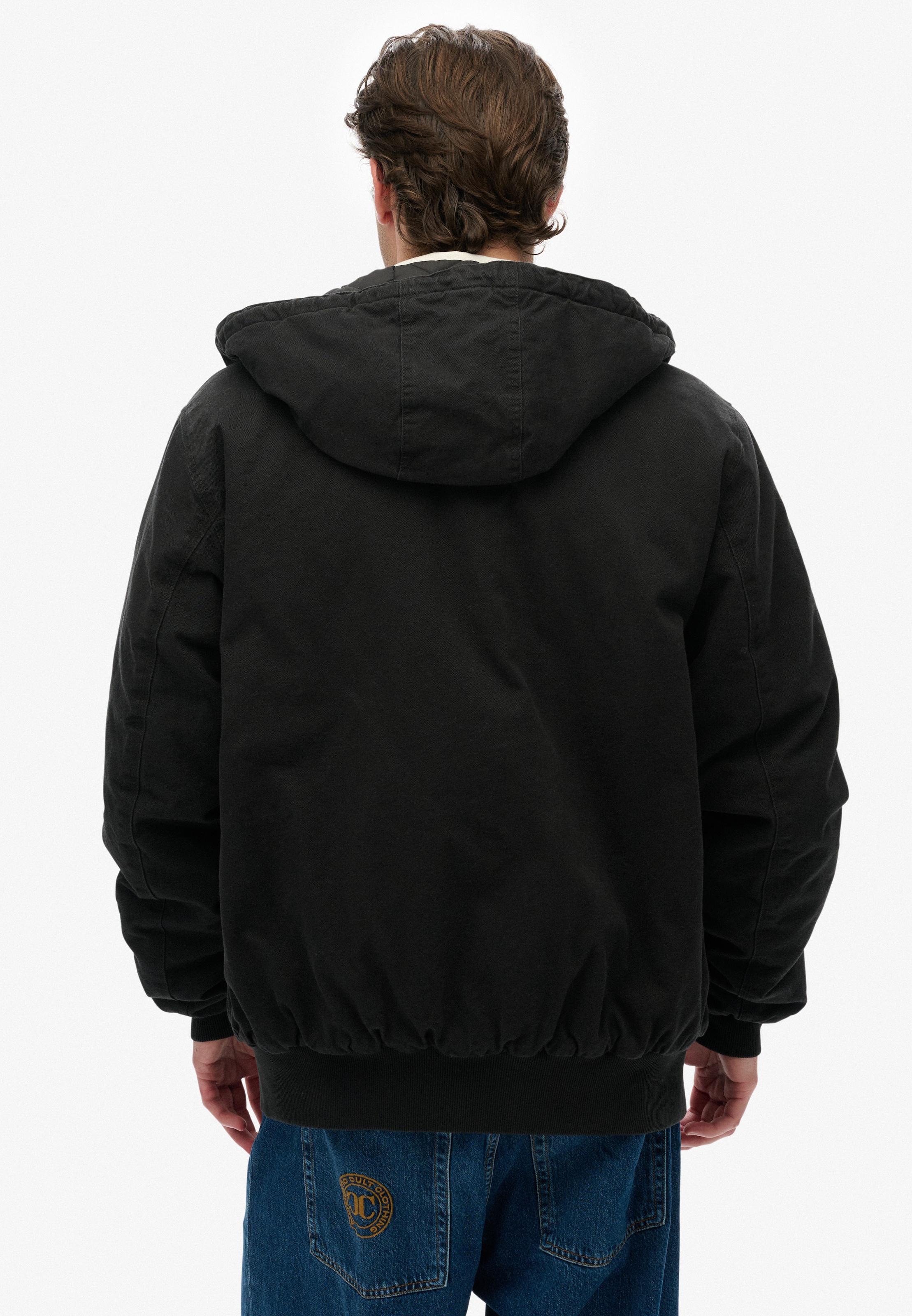 Superdry Parka »CANVAS SURPLUS HOODED JKT«, mit Kapuze
