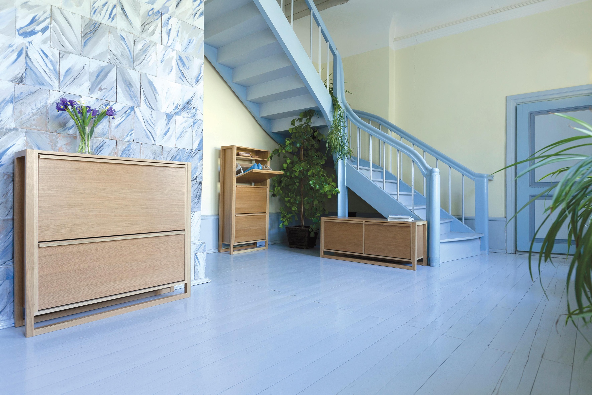 Woodman Sitzbank »NewEst«, im skandinavian Design, Holzfurnier aus Eiche, FSC®