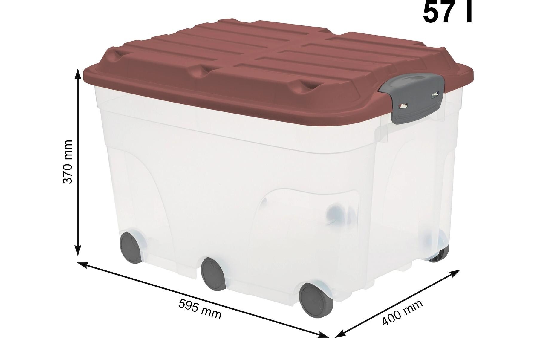ROTHO Aufbewahrungsbox »ROLLER6 2 tlg.«, (2 St.)