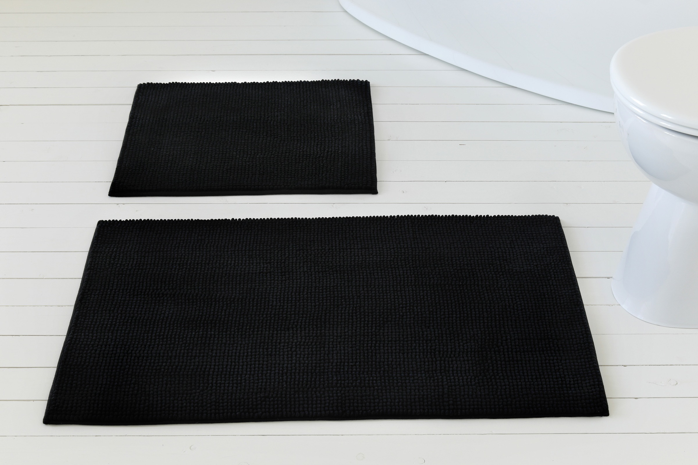 OTTO home Badematte "Kaelan, weicher Chenille" Höhe 14 mm rutschhemmend beschichtet fußbodenheizungsgeeignet Badvorleger, Badteppich weiches Chenille, pastellfarben, Badezimmer