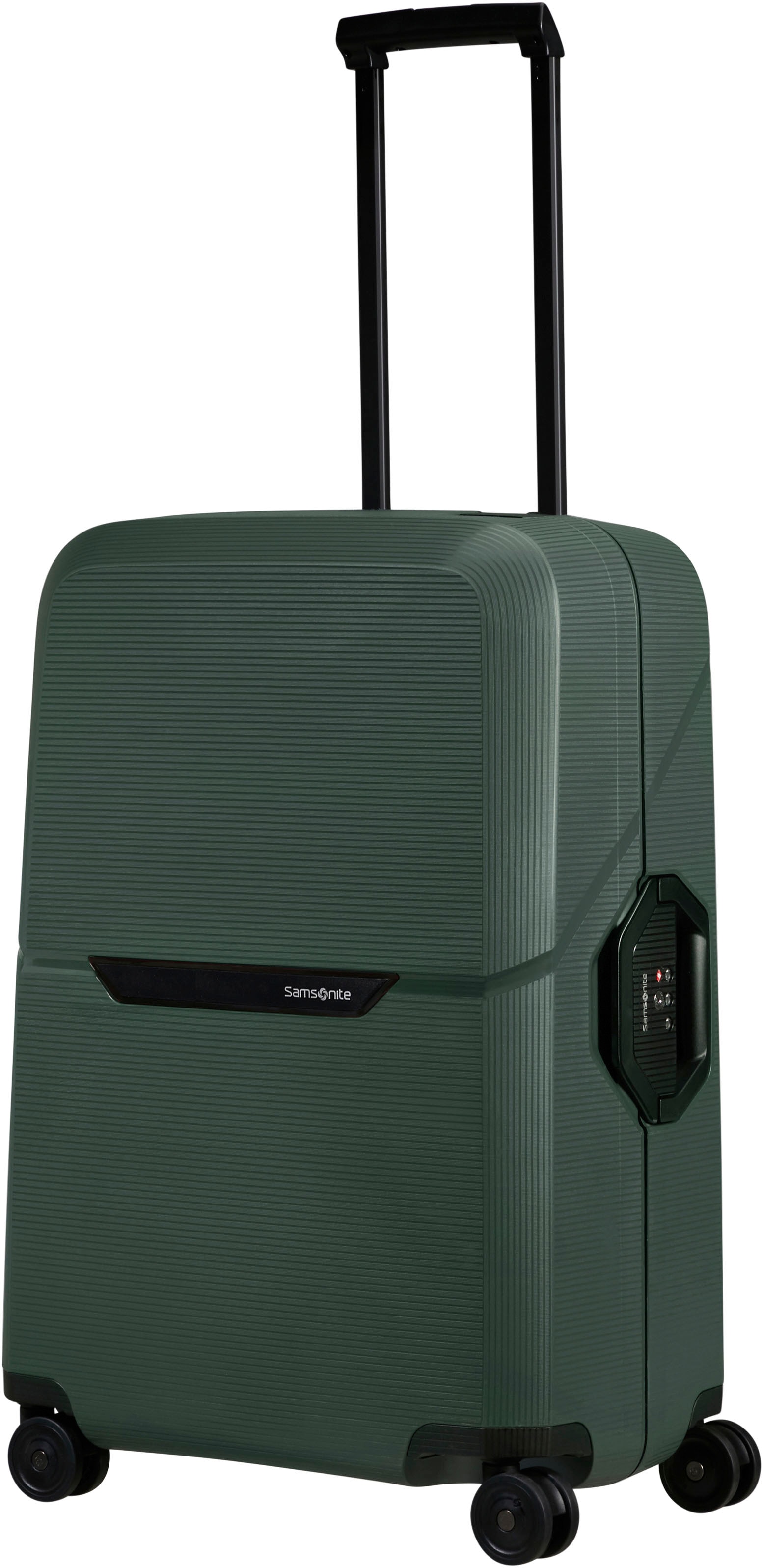 Samsonite Hartschalen-Trolley »MAGNUM ECO forest green, 69 cm«, 4 Rollen, aus recyceltem Material; Made in Europe