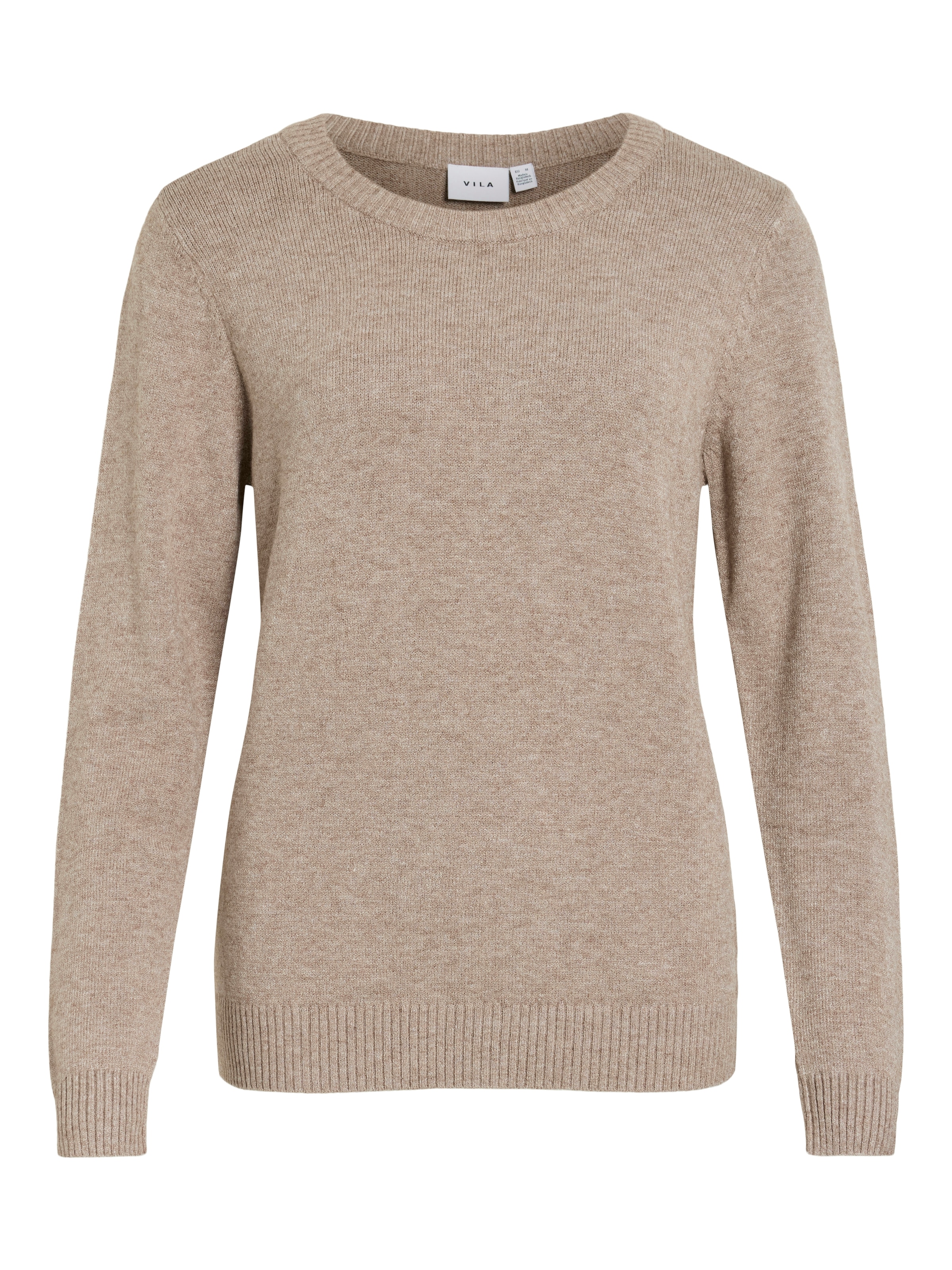 Vila Rundhalspullover »VIRIL O-NECK L/S KNIT TOP - NOOS«