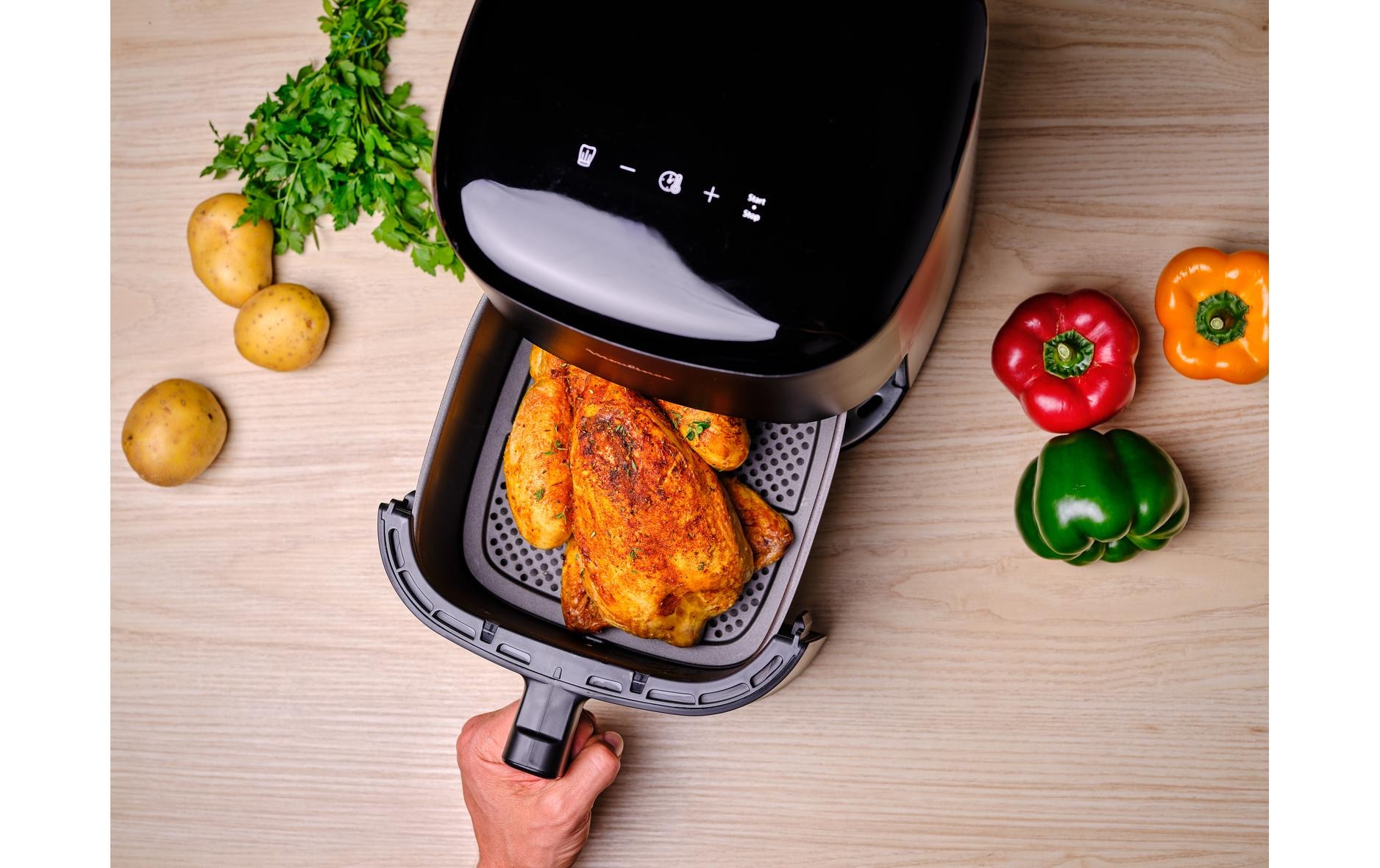 Tefal Heissluftfritteuse »Easy Fry Max EY2453CH Dunkelgrün«, 1500 W