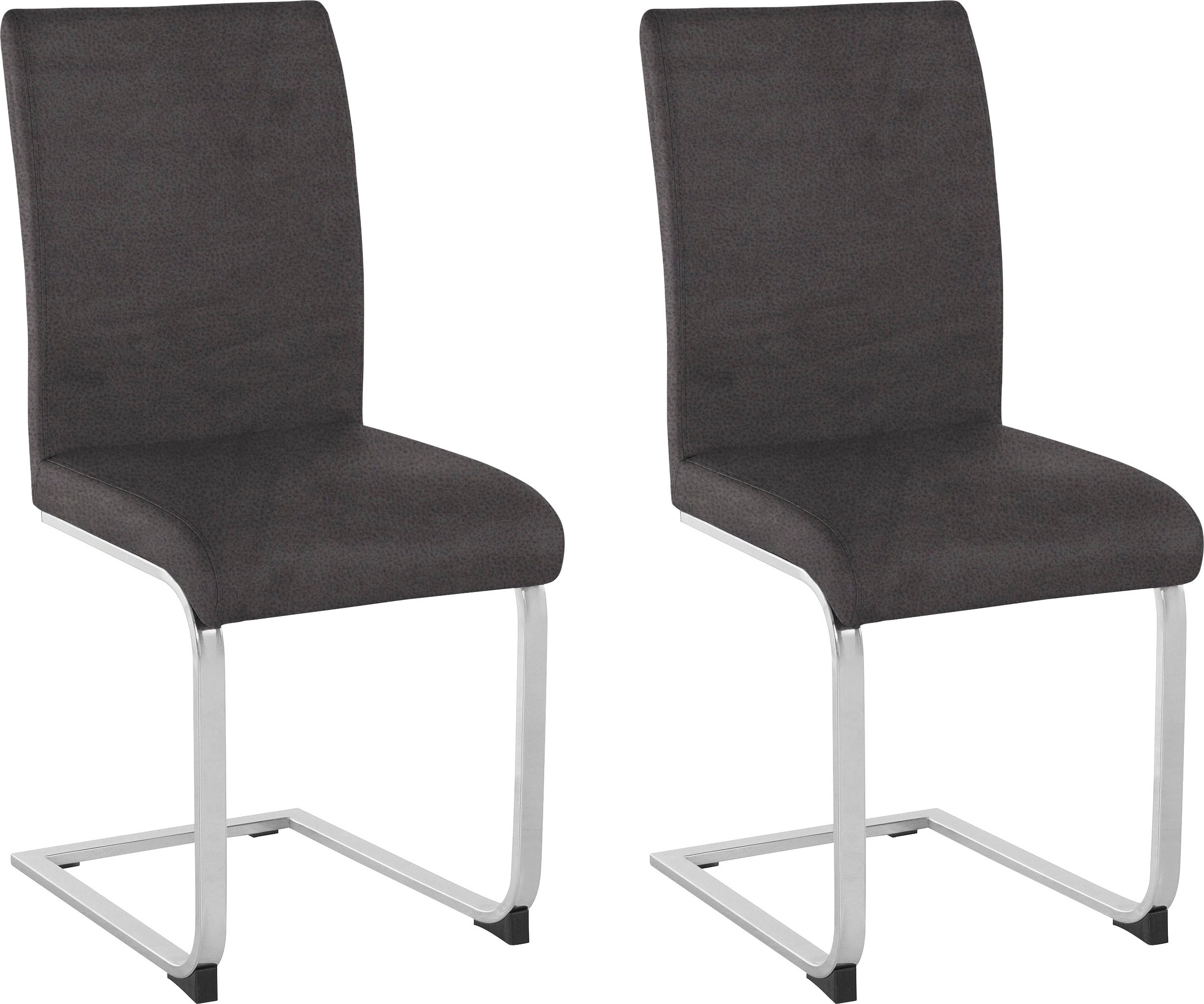 GOODproduct Freischwinger "Charissa" (Set) 2 Stk.Bezug in verschiedenen Qualitäten, maximale Belastbarkeit 120 kg