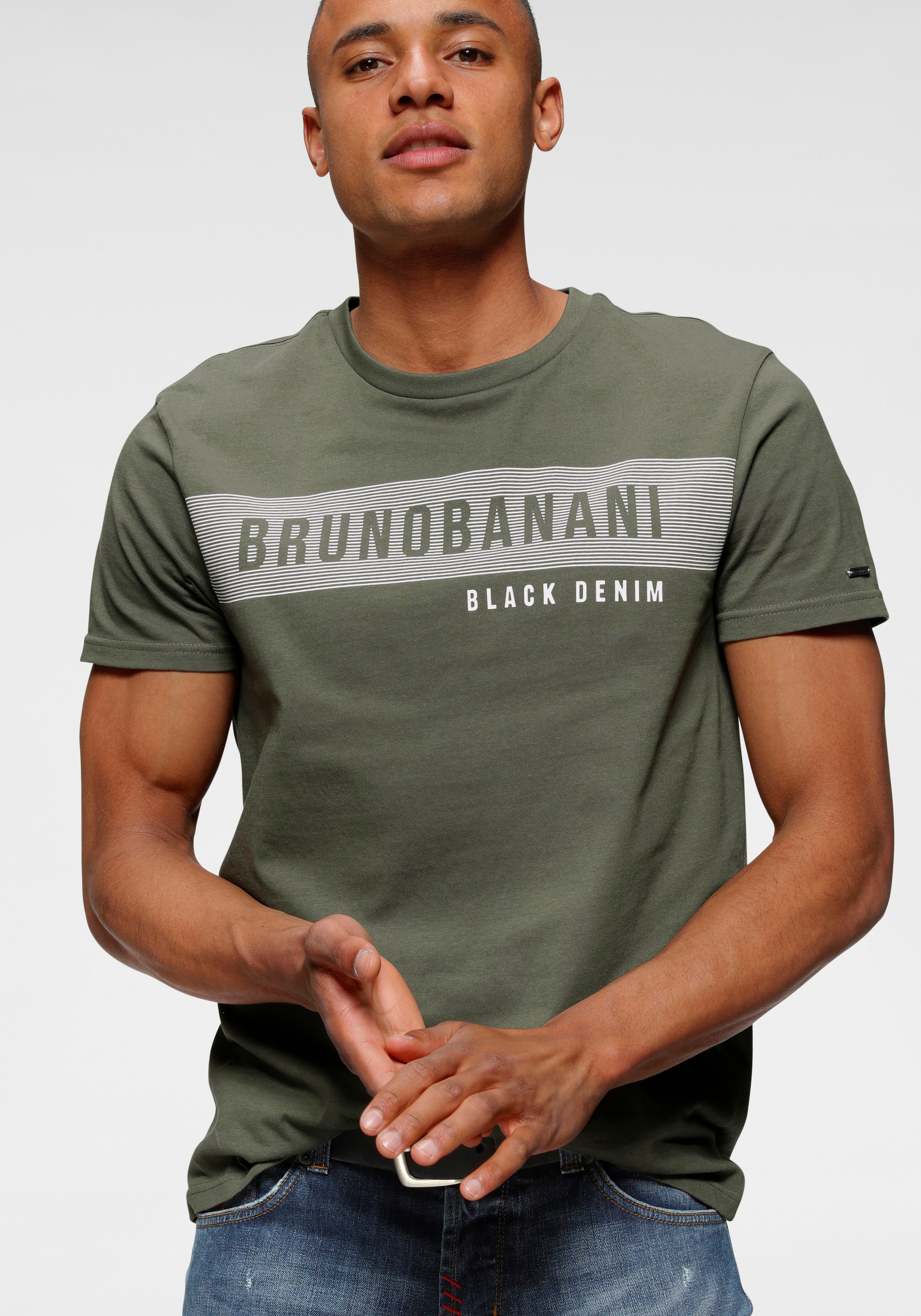 Bruno Banani T-Shirt, mit Markenprint