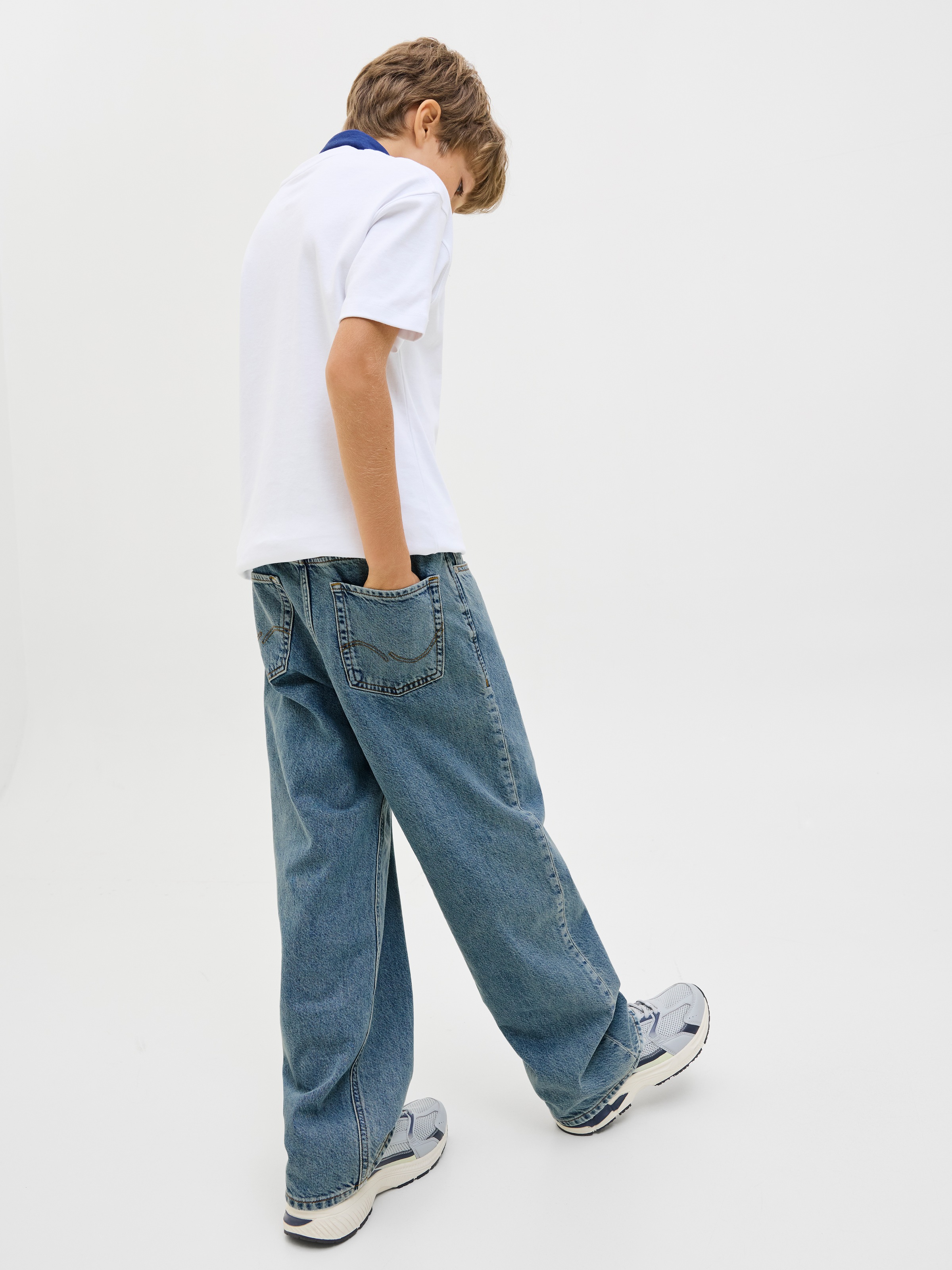 Jack & Jones Junior Relax-fit-Jeans »JJIALEX JJORIGINAL SQ 066 SN JNR«