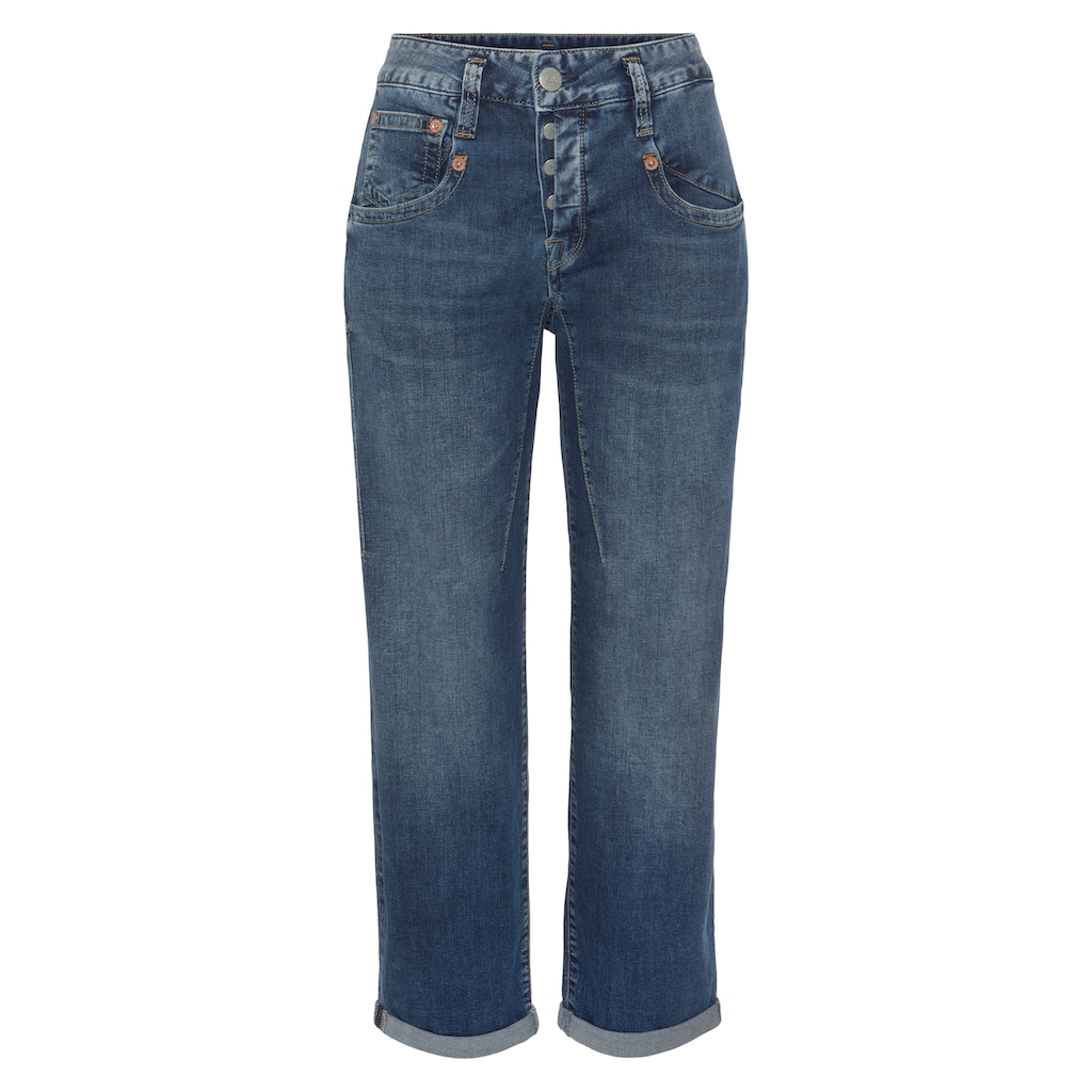 Herrlicher High-waist-Jeans »Shyra Tap Denim Stretch«