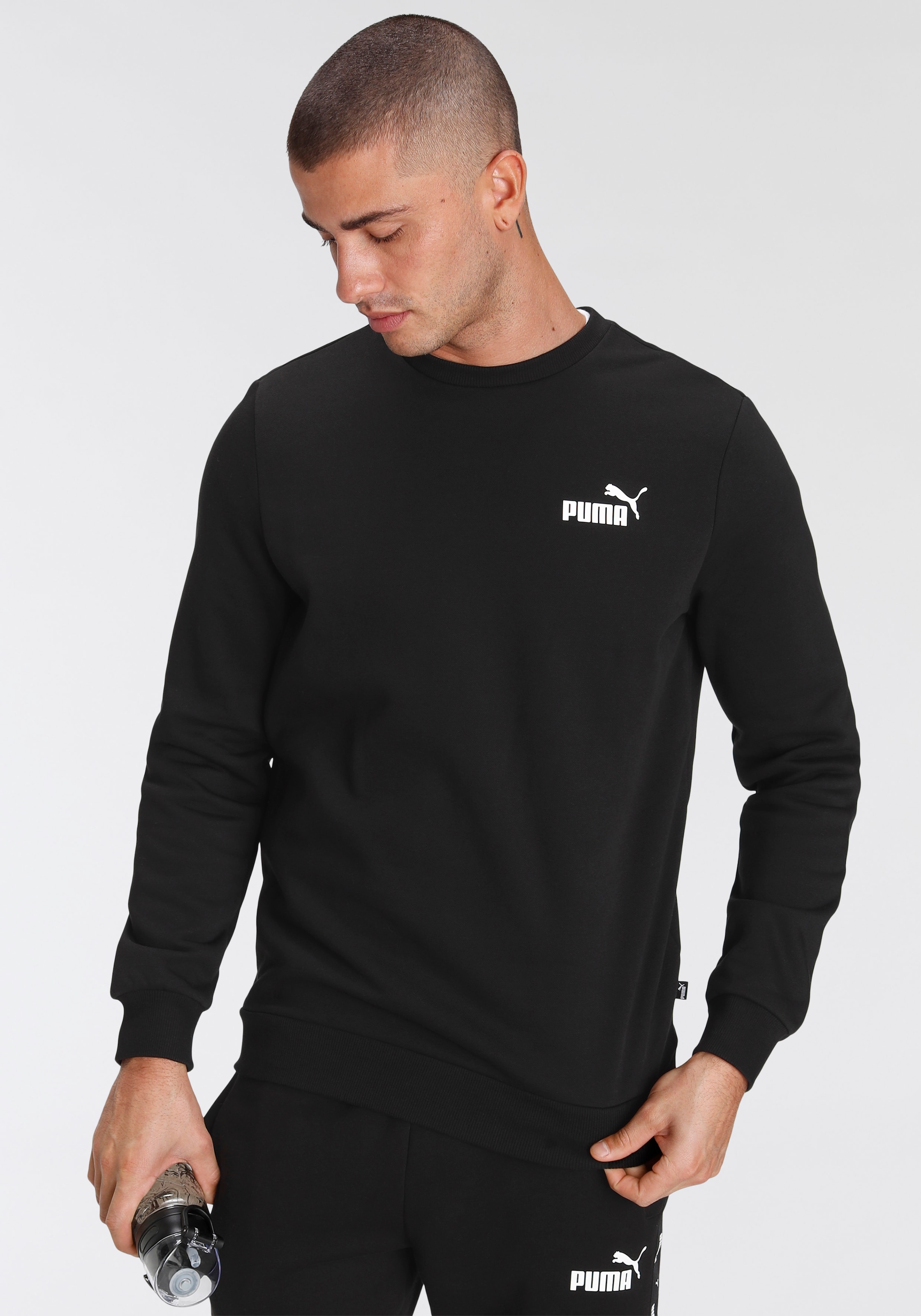 LOGO CREW SMALL Kapuzensweatshirt shoppen | FL« »ESS PUMA Jelmoli-Versand online