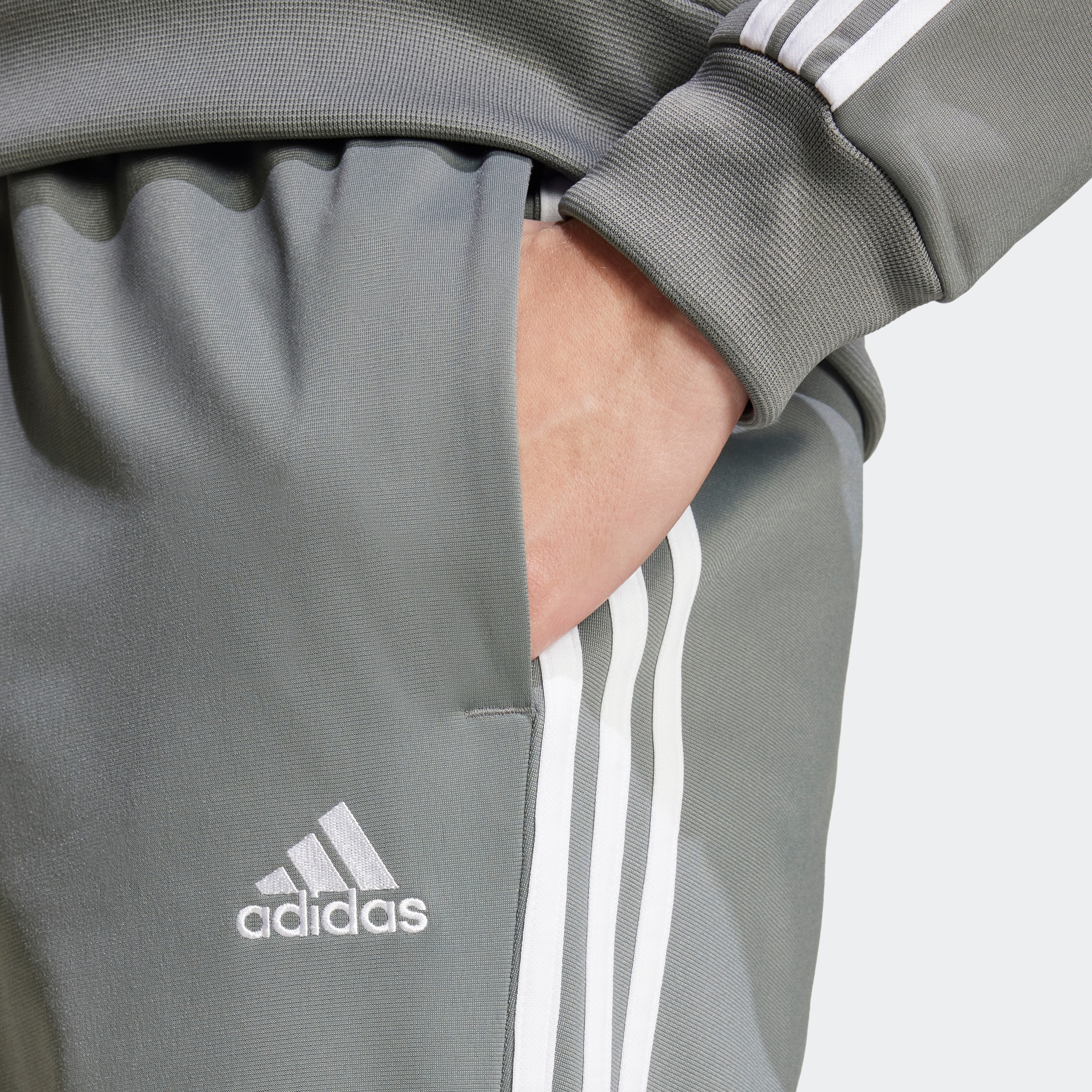 adidas Sportswear Trainingsanzug »BASIC 3-STREIFEN TRICOT«, (2 tlg.)