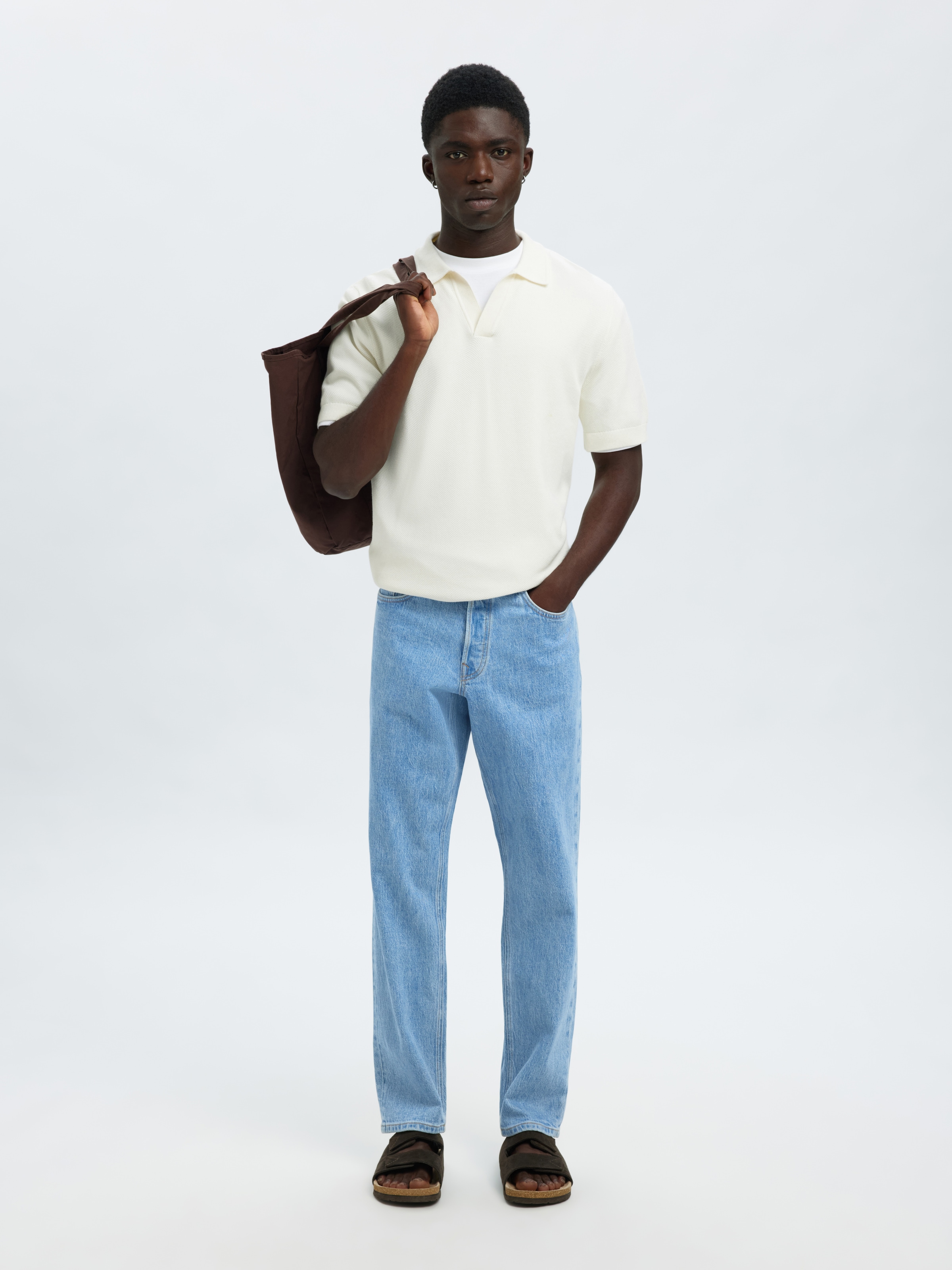 SELECTED HOMME 5-Pocket-Jeans »SLH190-REG TAPERED BEN KORI JEANS NOOS«