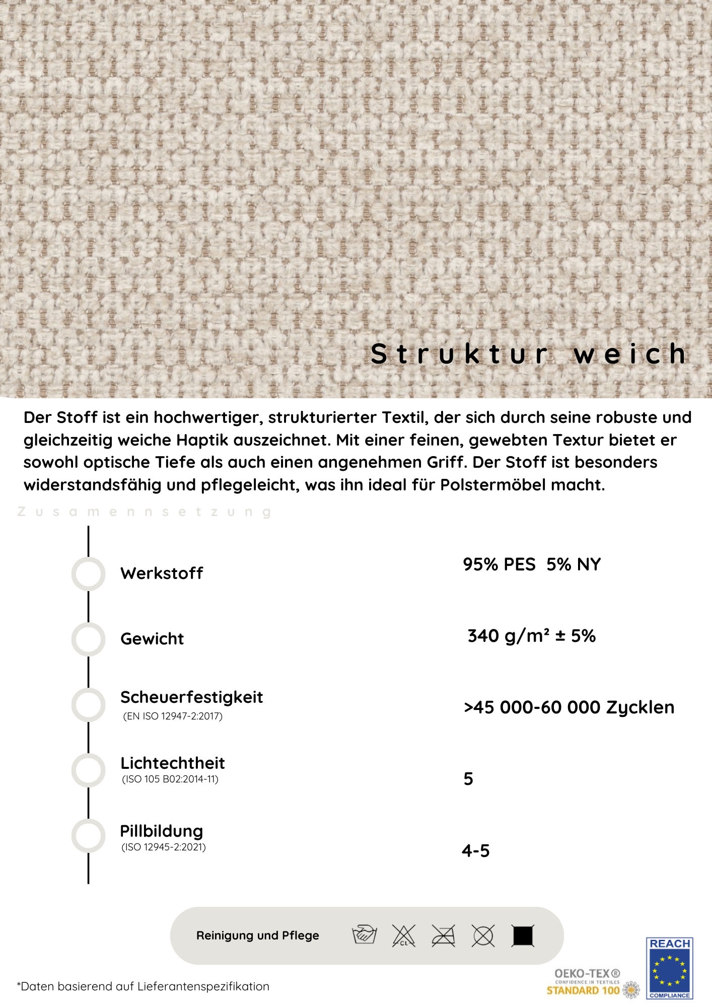 Home affaire Wohnlandschaft »Toni U-Form«, mit zwei gleich grossen Ottomanen, Federkern-Polsterung